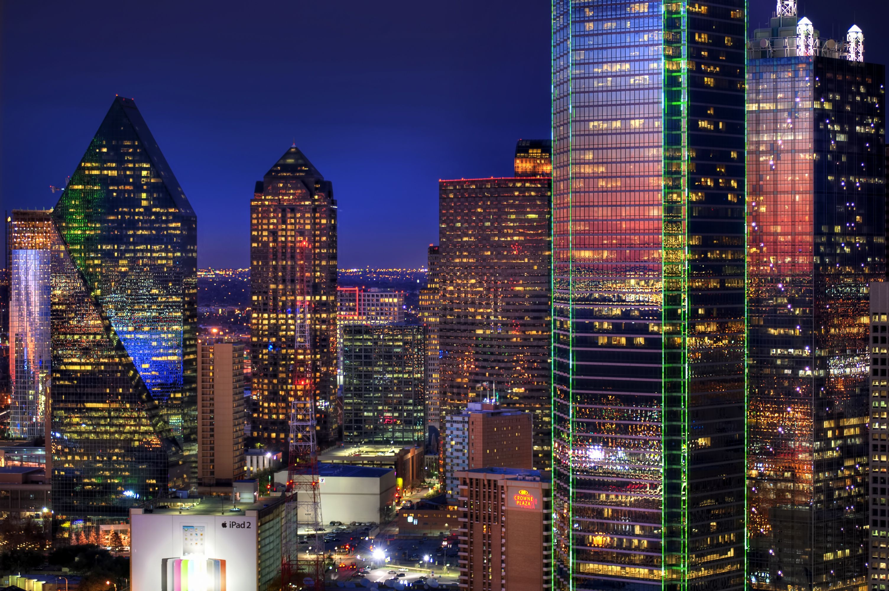 Downtown, Dallas (Texas) Wallpaper, 3010x2000 HD Desktop