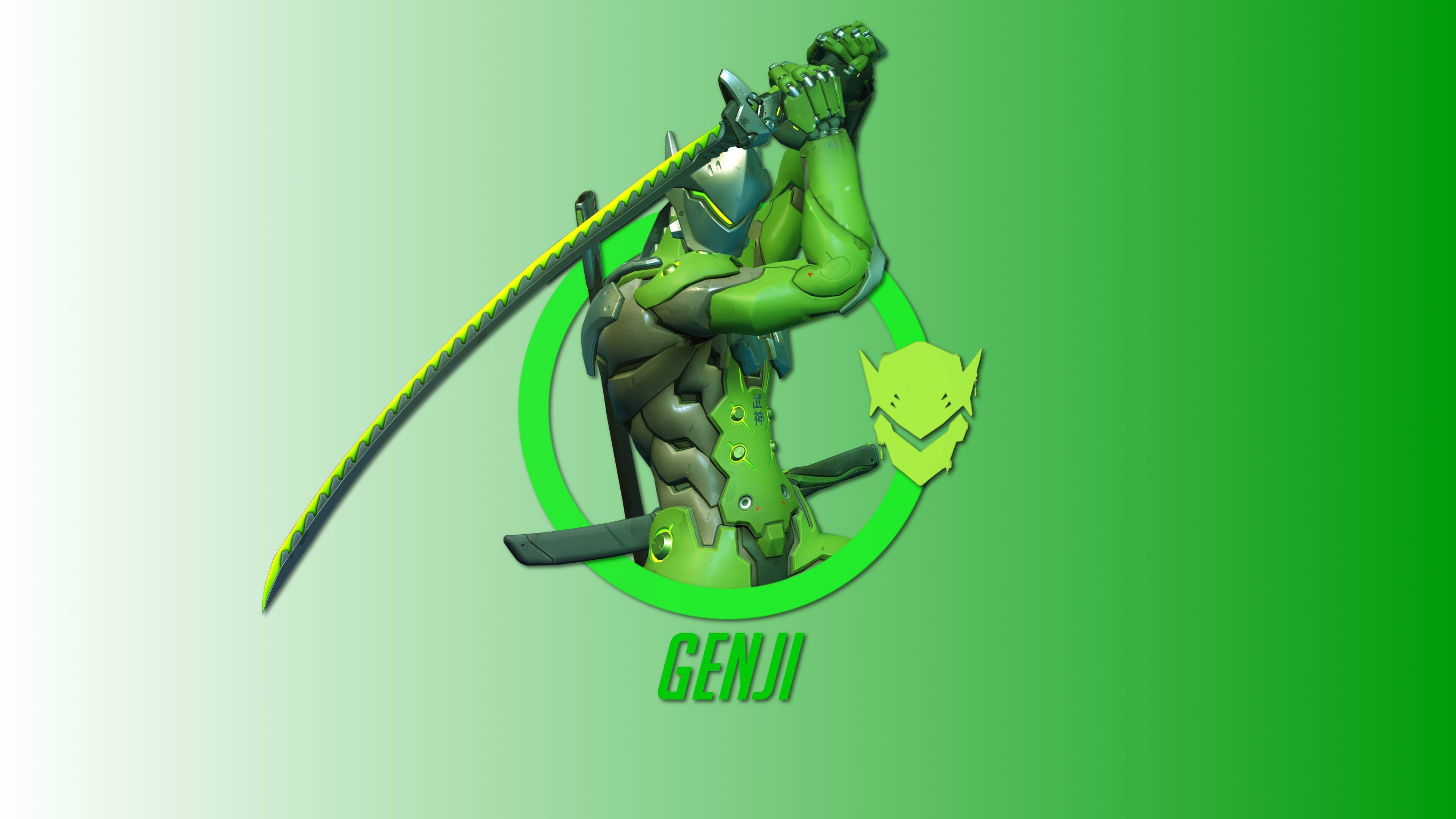 Genji Overwatch hero, Gaming wallpapers, HD images, 3840x2160 4K Desktop