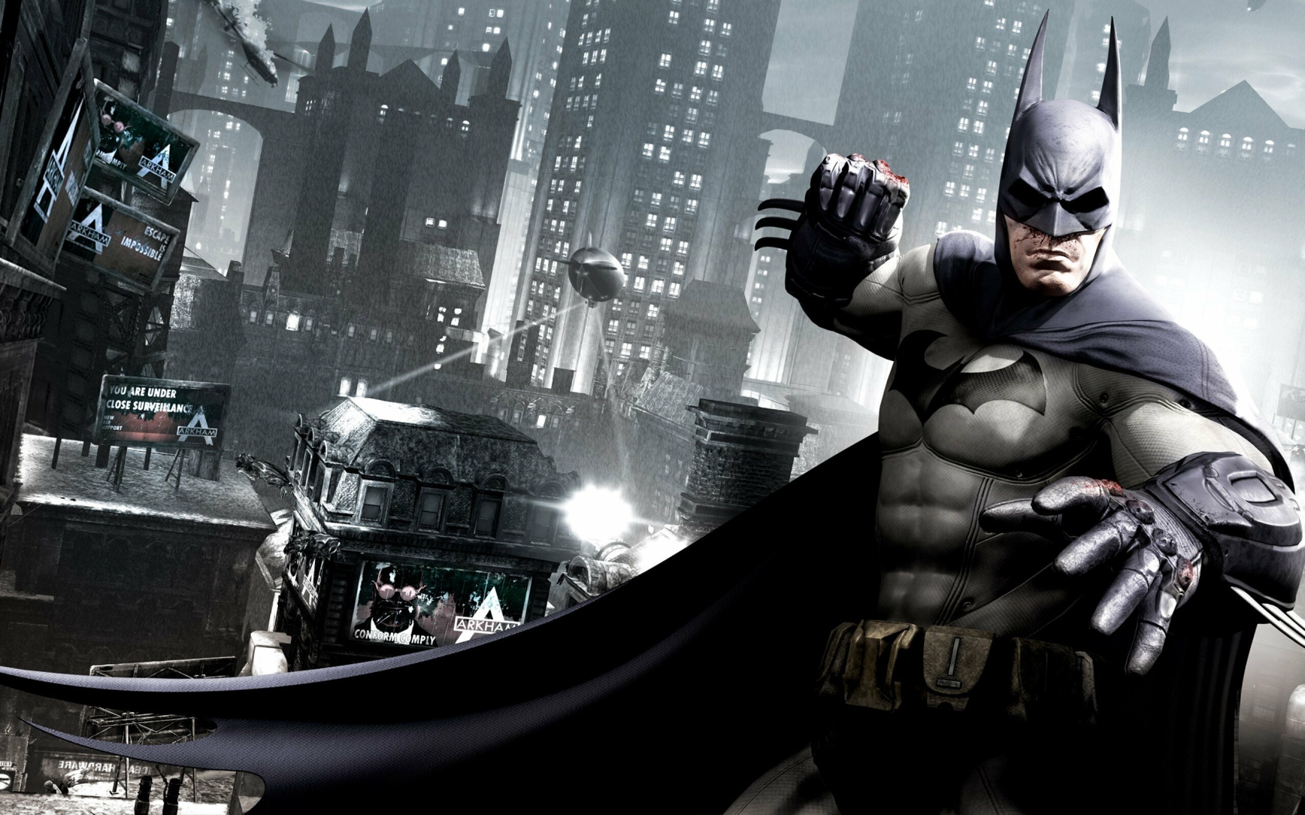 Batman: Arkham City, HD desktop backgrounds, Mobile wallpapers, Versatile art, 2560x1600 HD Desktop