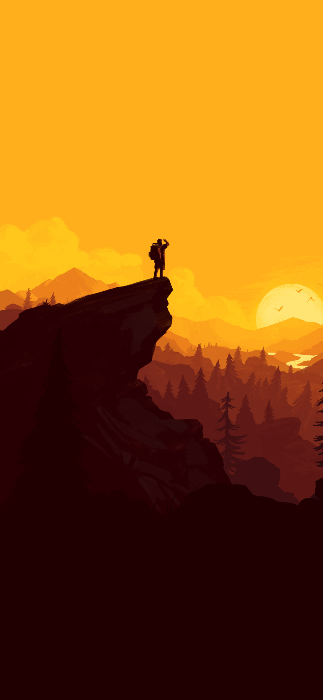 Firewatch gaming, Video game firewatch, Firewatch wallpaper, Firewatch, 1130x2440 HD Phone