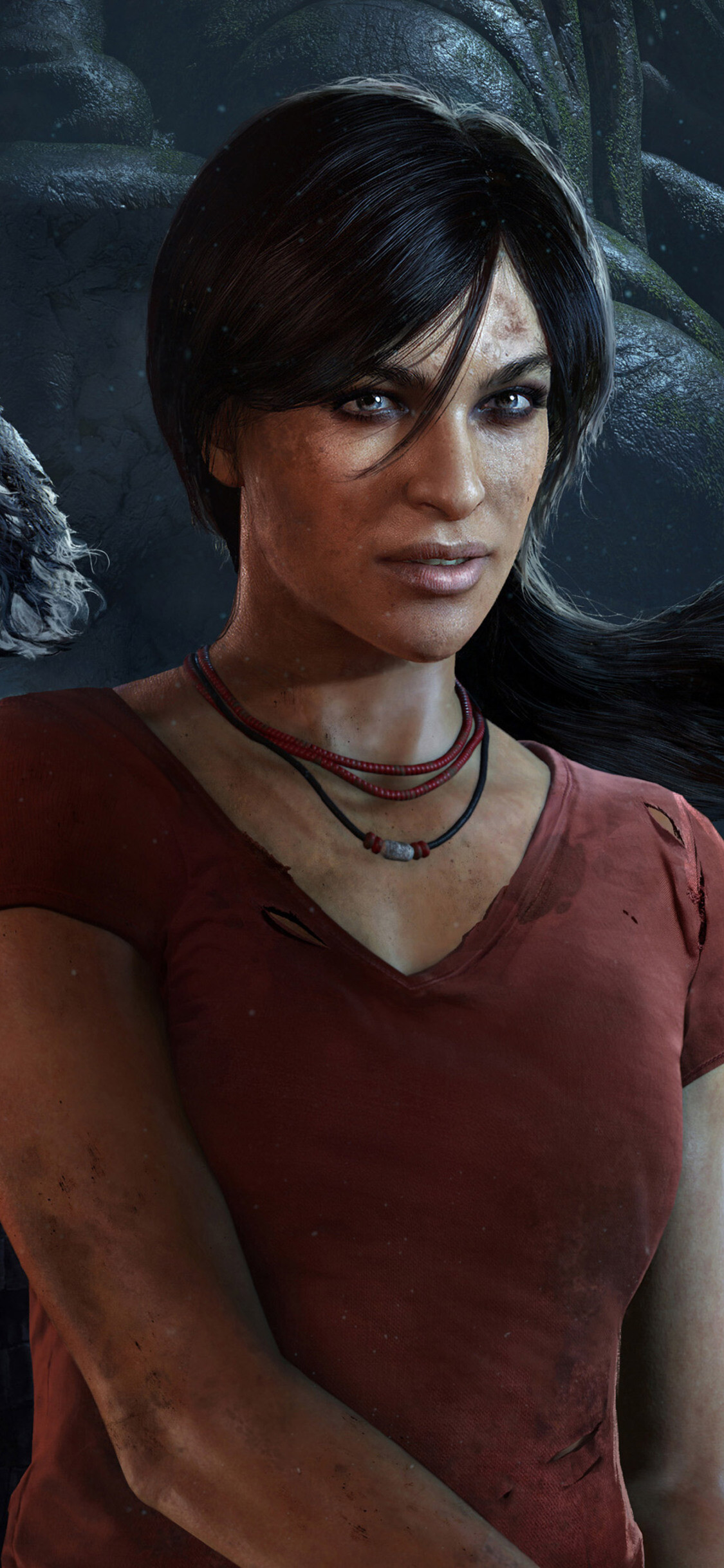 Chloe and Nadine, Uncharted adventure, iPhone wallpapers, HD 4K, 1130x2440 HD Phone