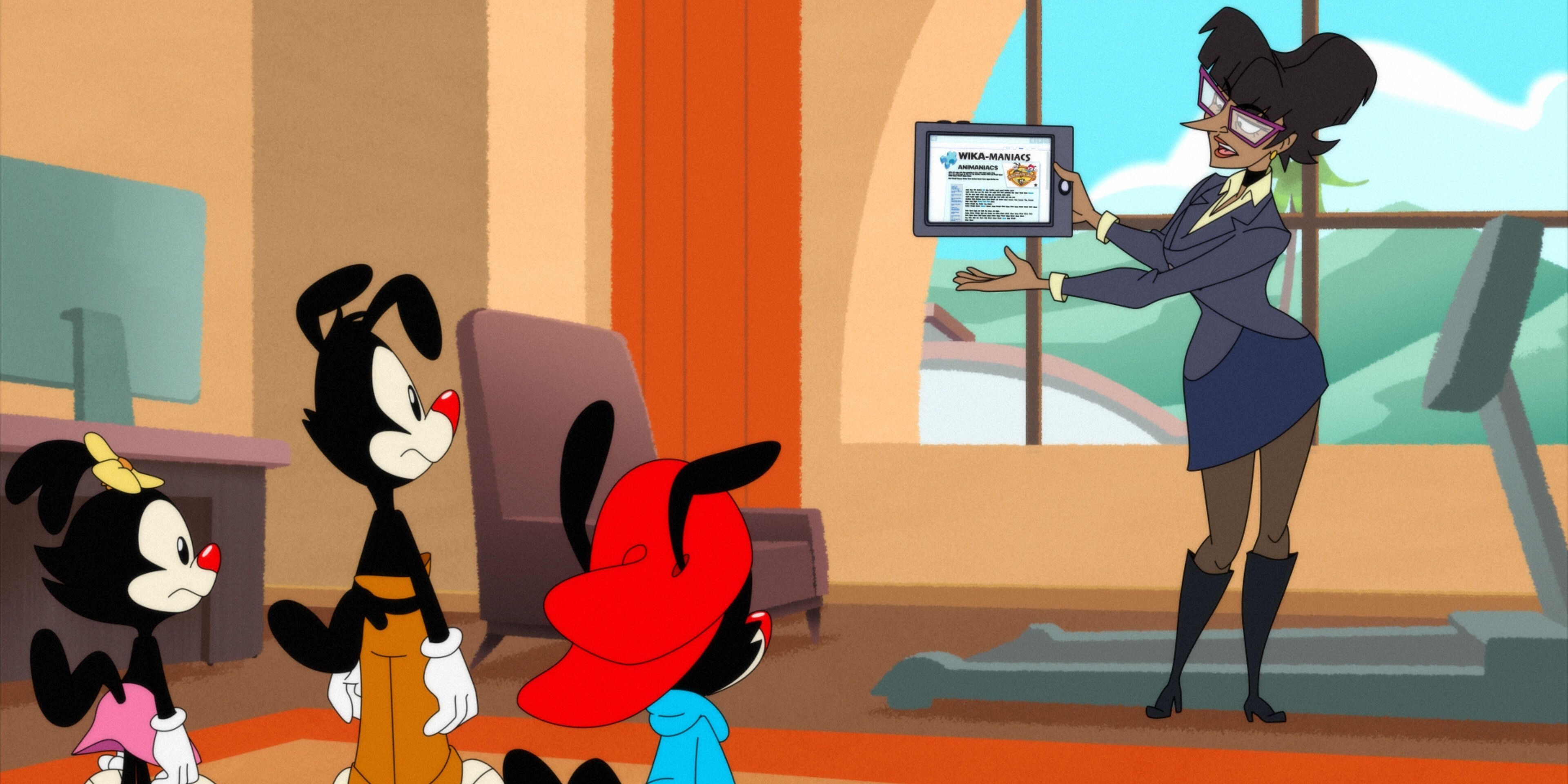 Nora Rita Norita, Animaniacs Wallpaper, 3840x1920 Dual Screen Desktop