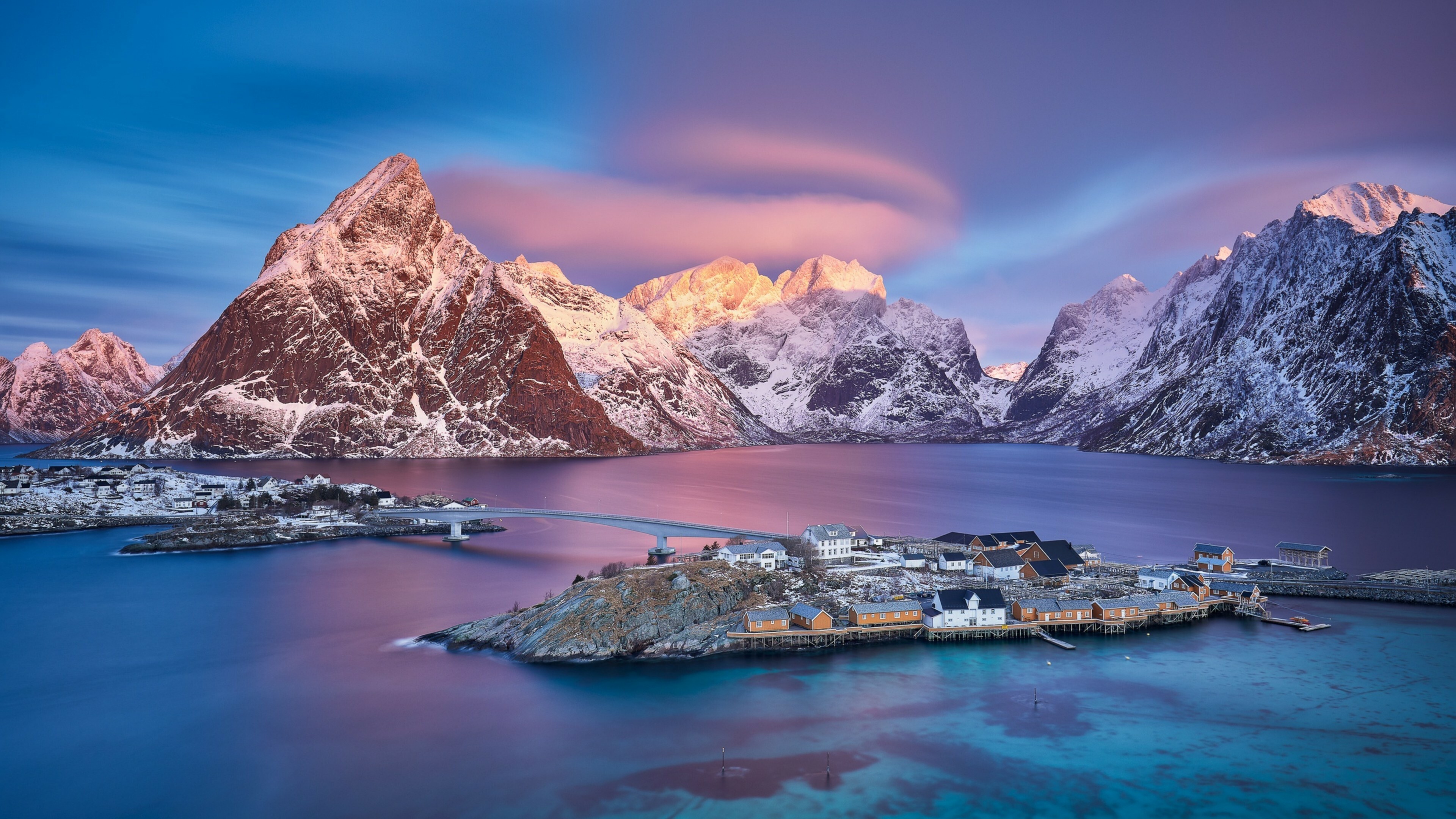 Ultra HD wallpaper, Norwegian splendor, High-resolution image, Beautiful background, 3840x2160 4K Desktop