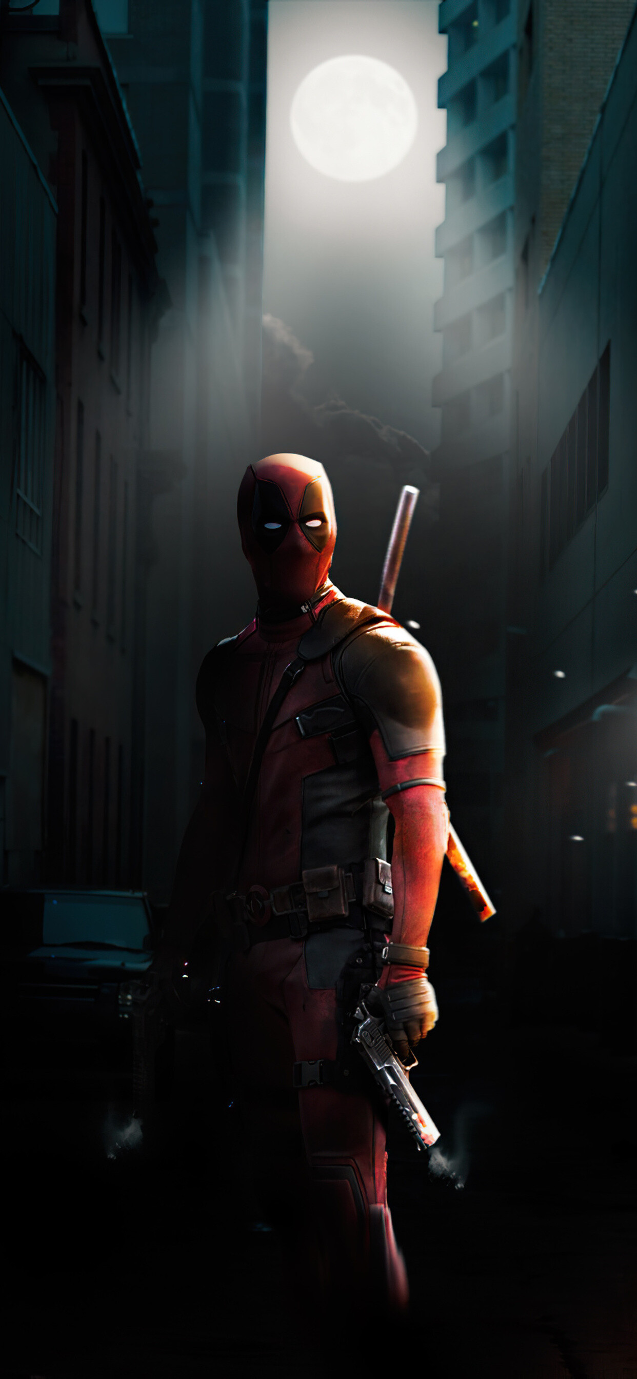 Deadpool, 2020 art, iPhone wallpaper, High-definition image, 1250x2690 HD Phone