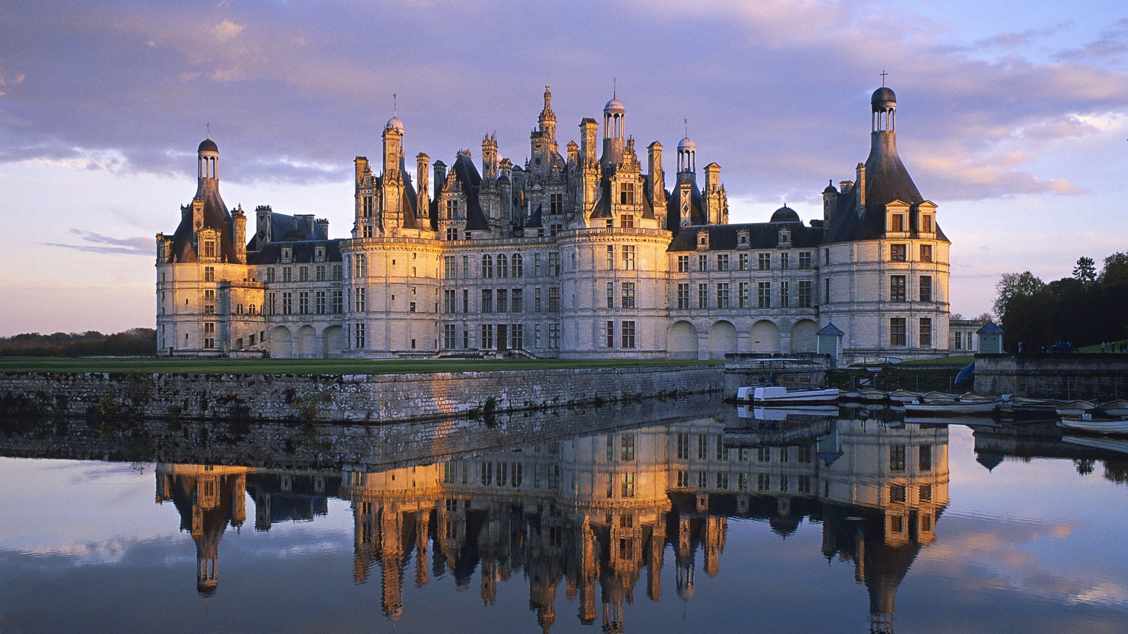 Monuments ideas, Chateau De Chambord, Schwerin Castle, 3840x2160 4K Desktop