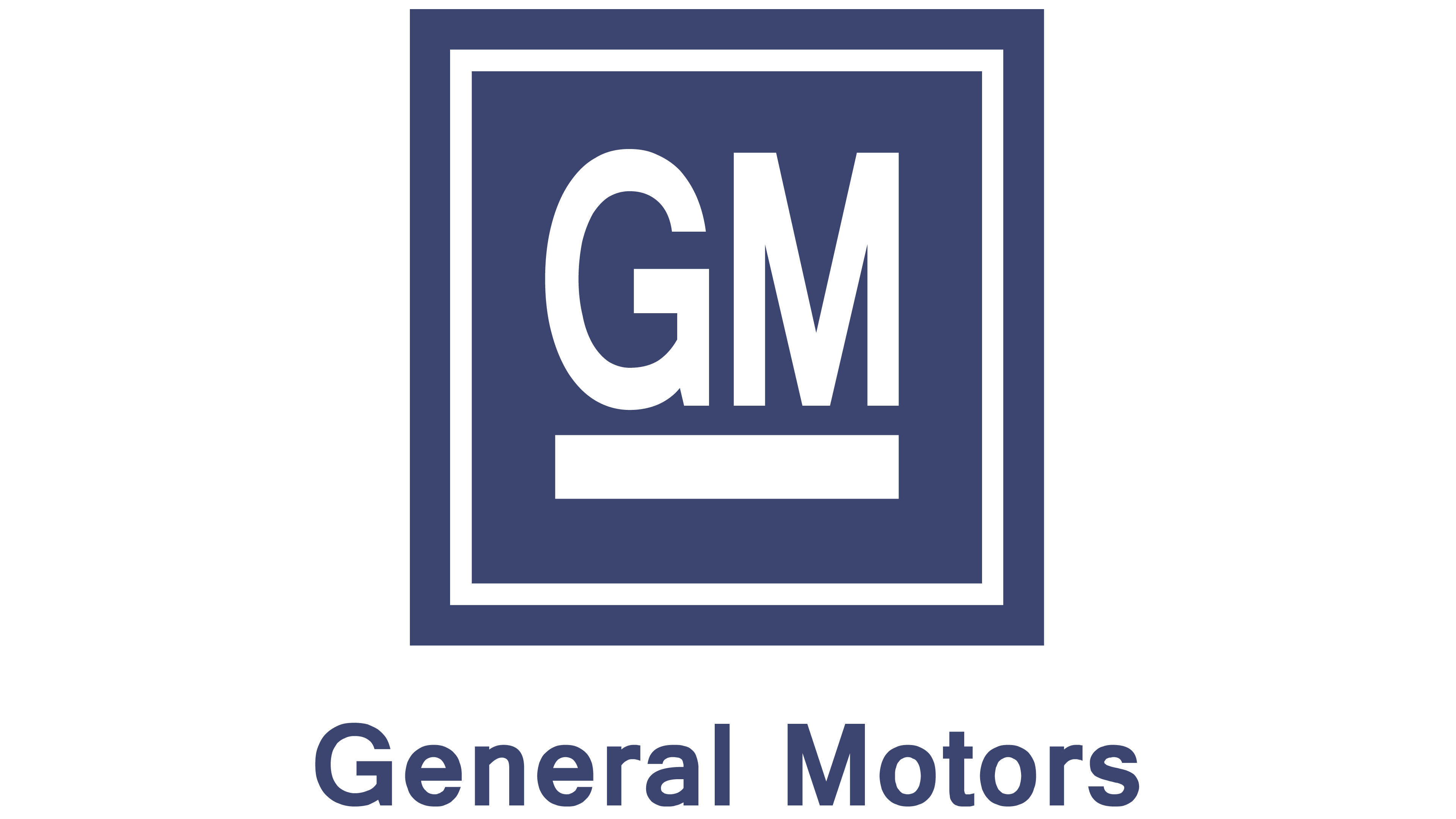 GM Logo, General Motors Wallpaper, 3840x2160 4K Desktop