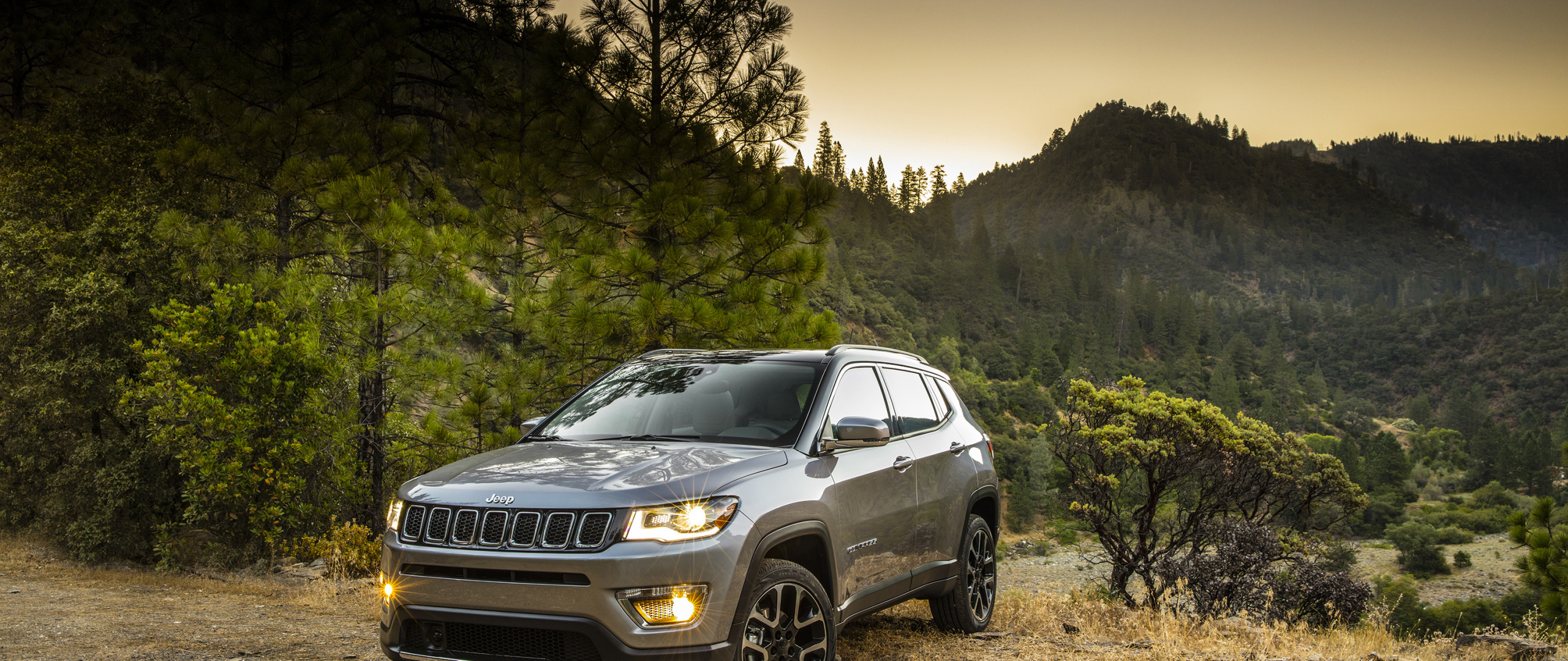 Wide-screen, Jeep Compass Wallpaper, 2560x1080 Dual Screen Desktop