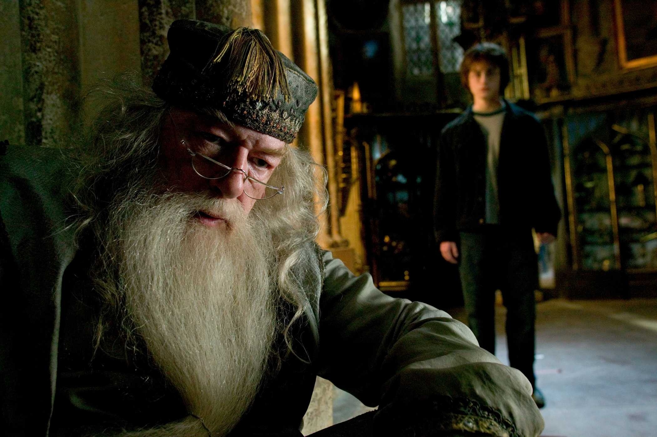 Dumbledore, Michael Gambon, Albus, Desktop, 2100x1400 HD Desktop