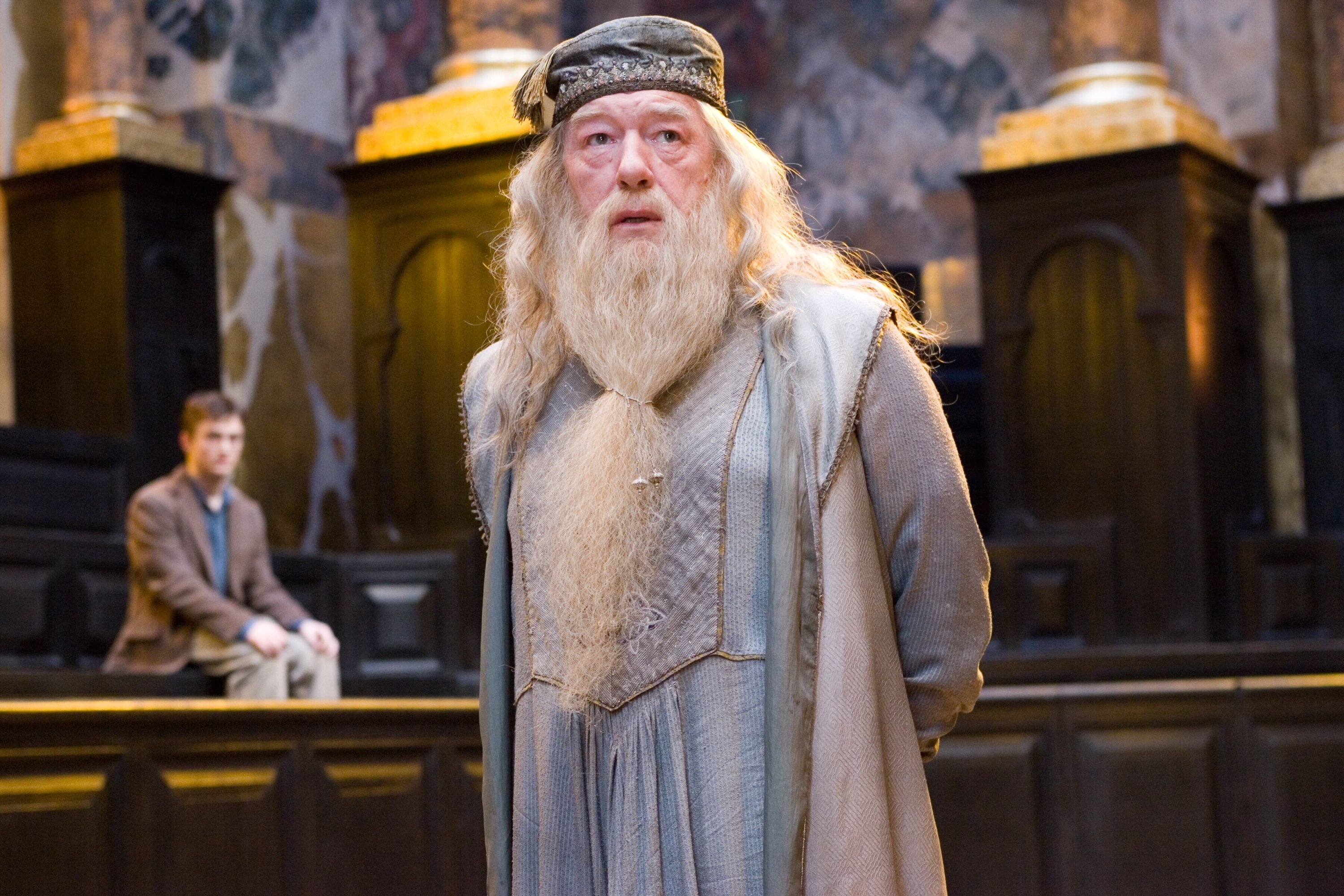 Dumbledore, Albus Dumbledore, Wallpaper, Movie character, 3000x2010 HD Desktop