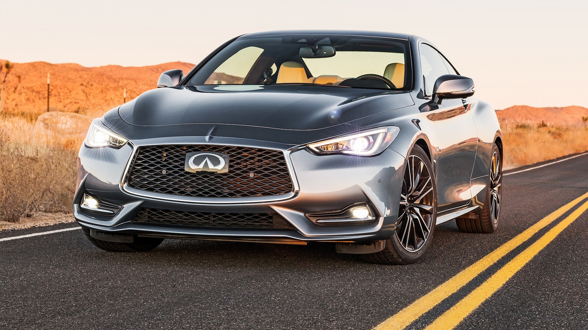 Infiniti Q60, One year, Keep driving, 1920x1080 Full HD Desktop