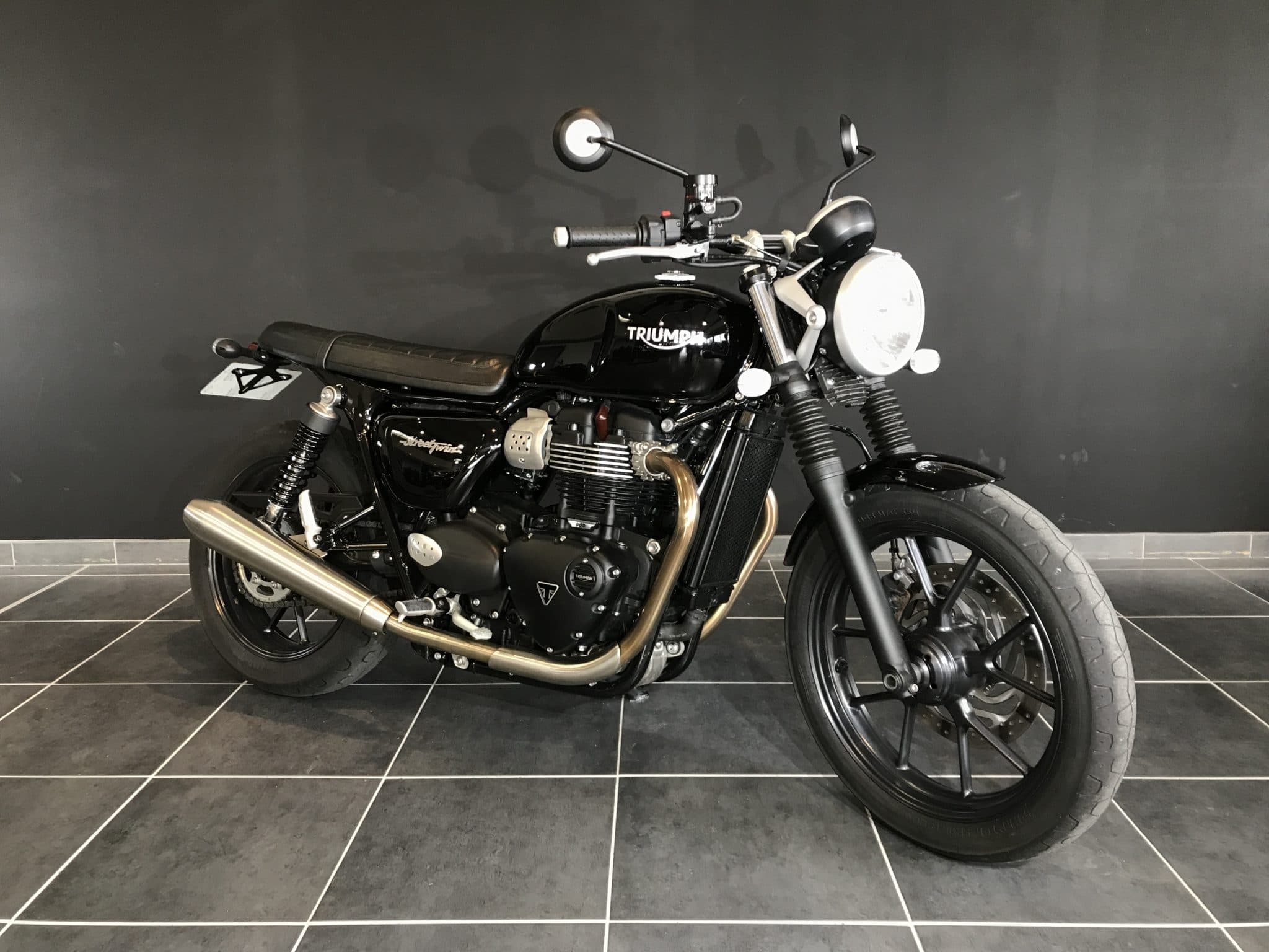 Triumph Street Twin, A2 adventure, BMW collaboration, Motorcycle, 2050x1540 HD Desktop