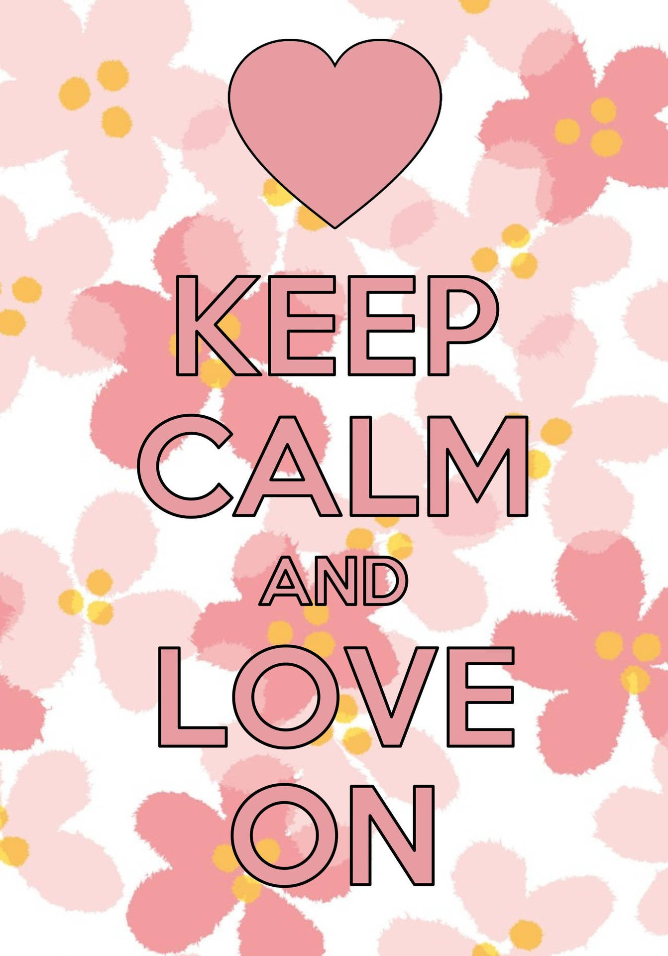 Keep Calm, Cool Girly Wallpaper, 1350x1920 HD Phone