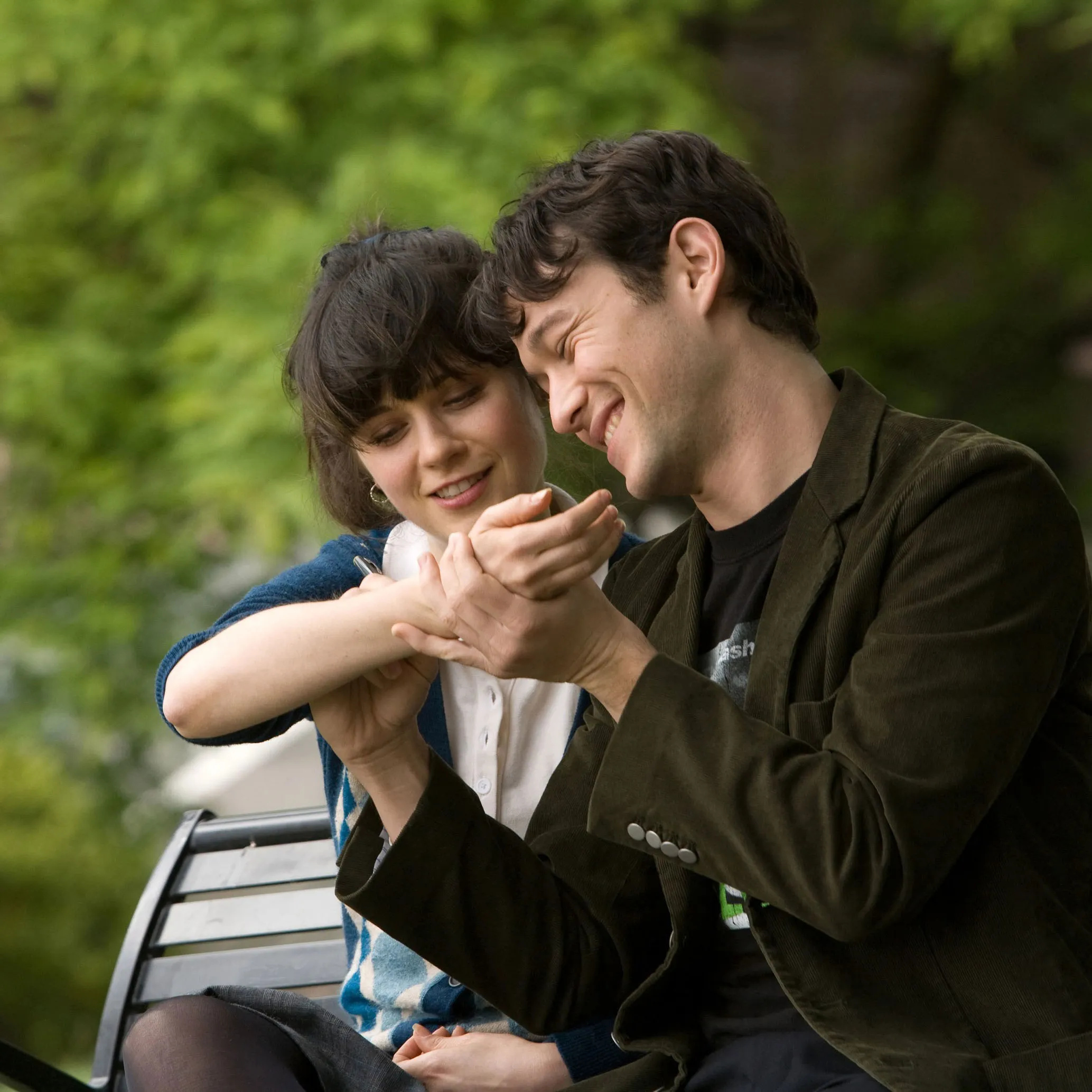 (500) Days of Summer, Joseph Gordon-Levitt, Behind the scenes, Actor tweets, 2070x2070 HD Phone