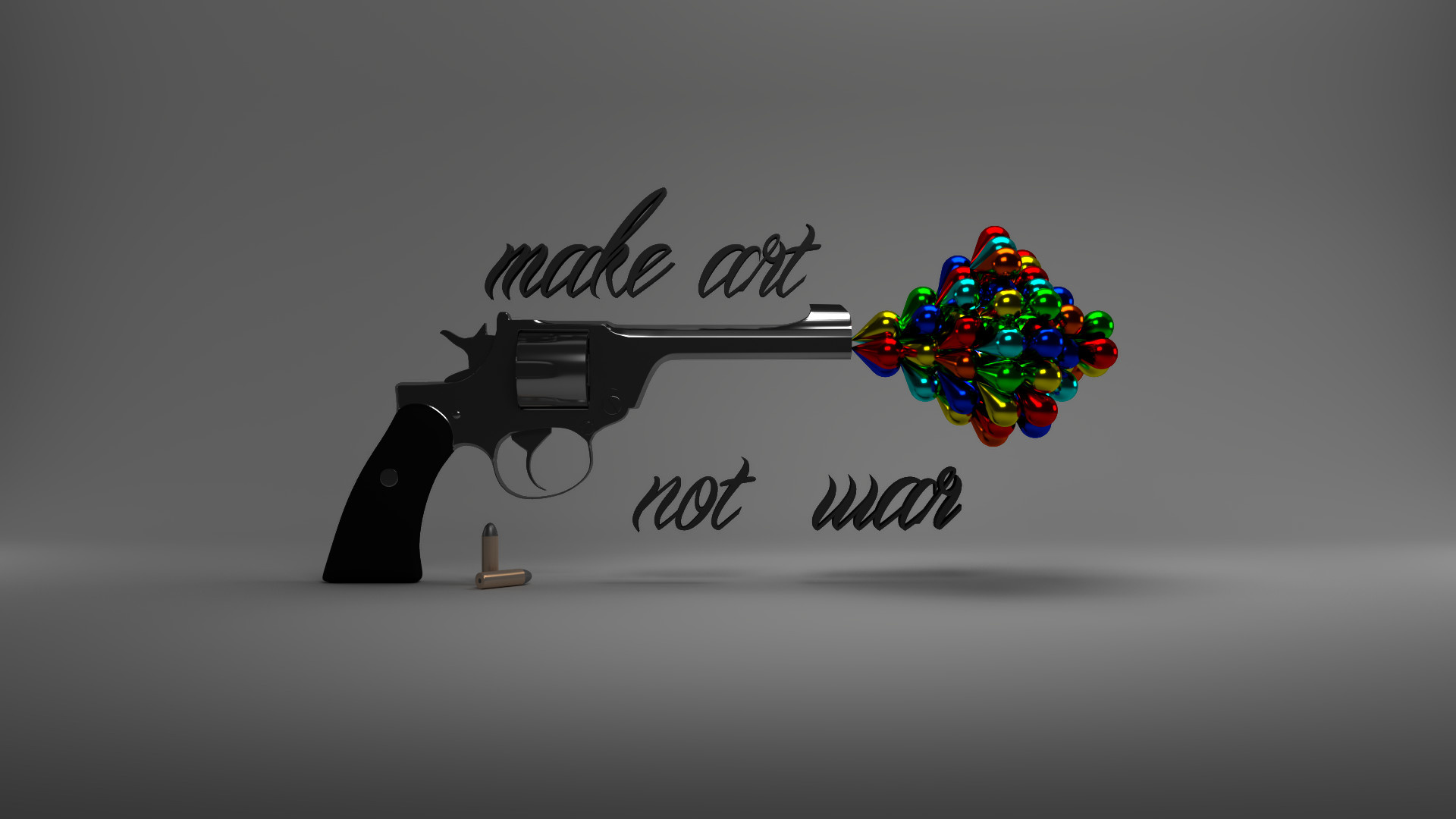 No War, Artistic expression, Peaceful message, Creative resistance, 1920x1080 Full HD Desktop