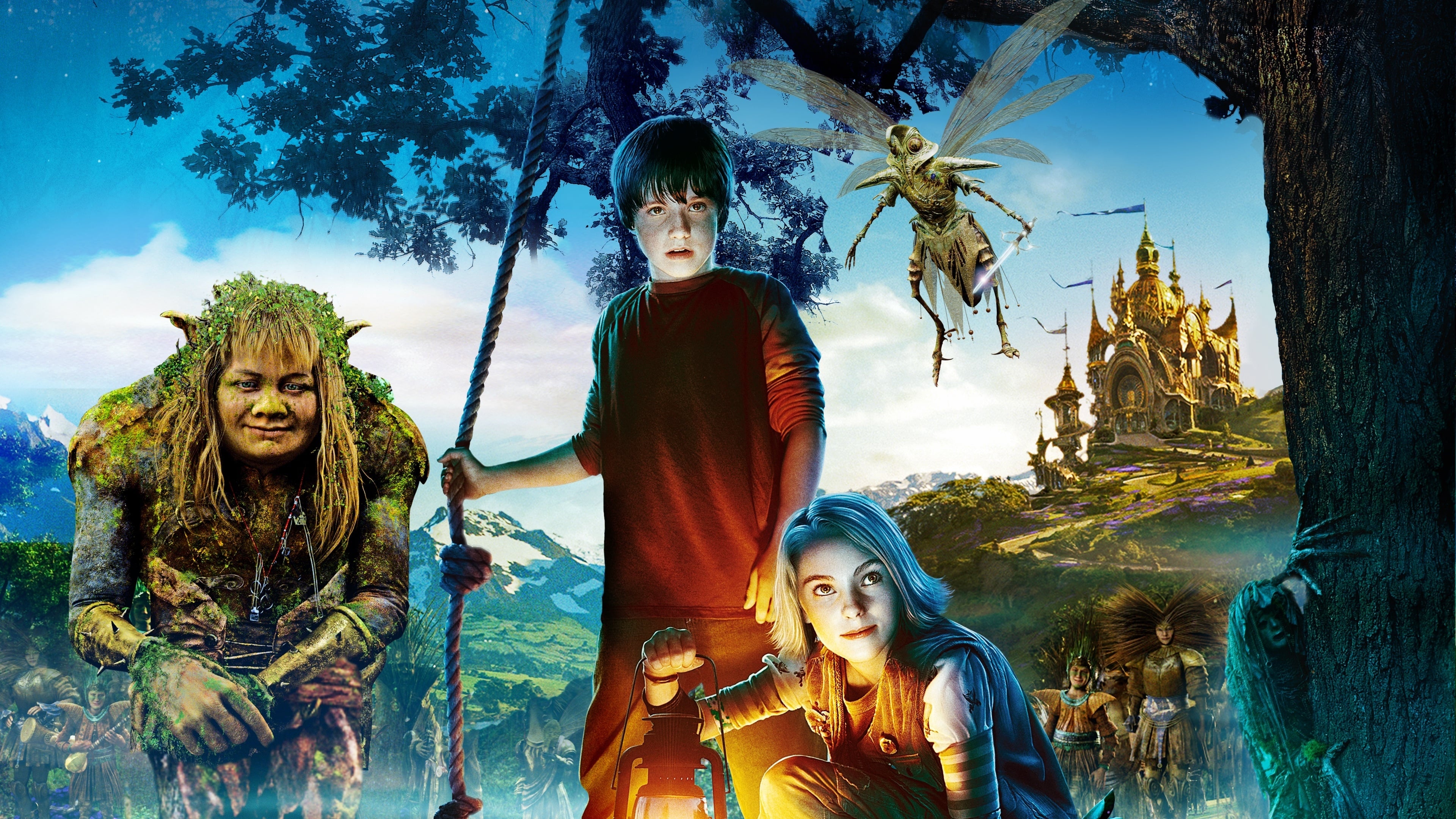 Bridge to Terabithia film backdrops, Visual storytelling, Cinematic imagery, Nostalgic appeal, 3840x2160 4K Desktop