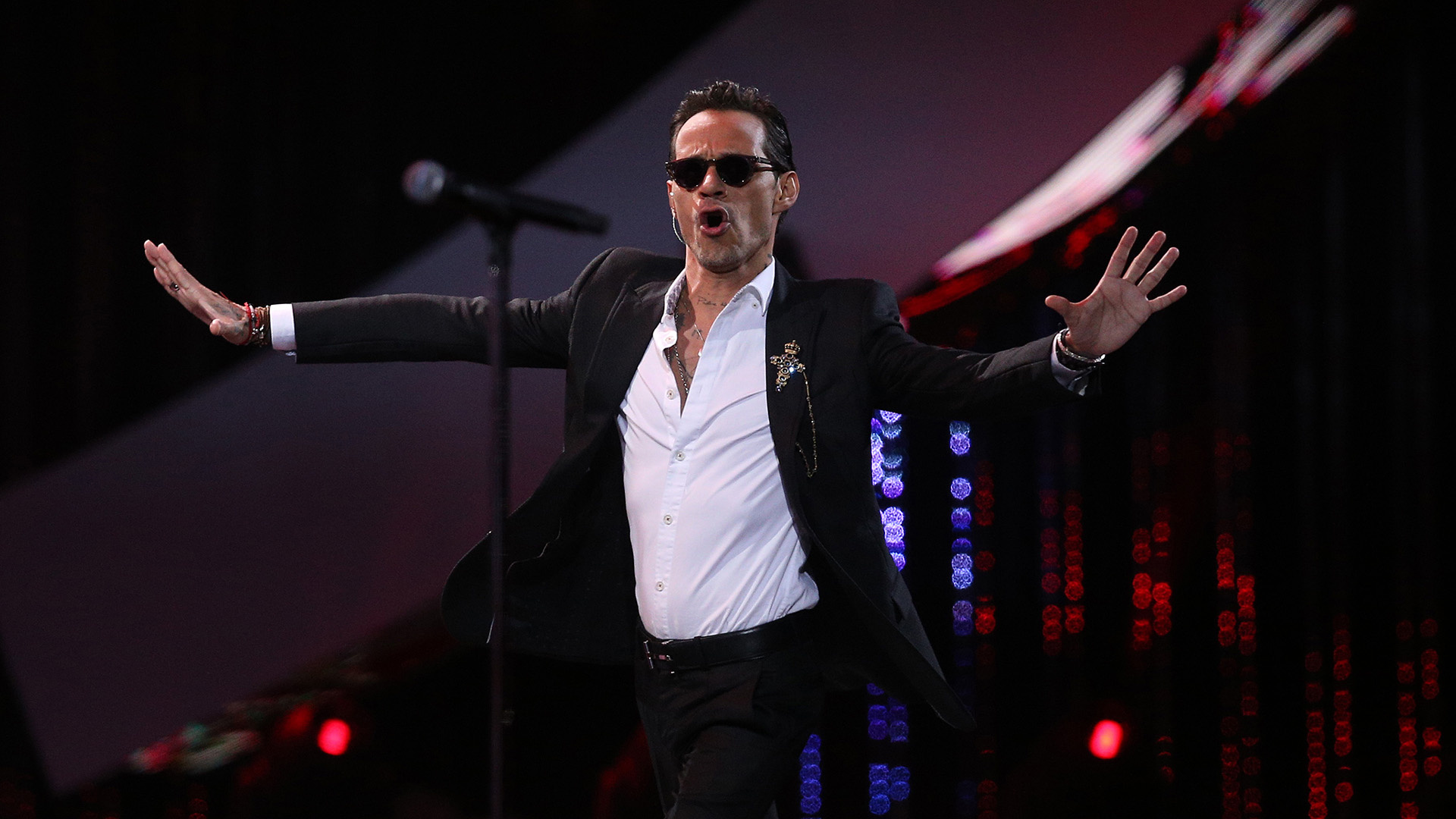 Marc Anthony, Anuel AA, Billboard de la Musica Latina 2019, Infobae, 1920x1080 Full HD Desktop