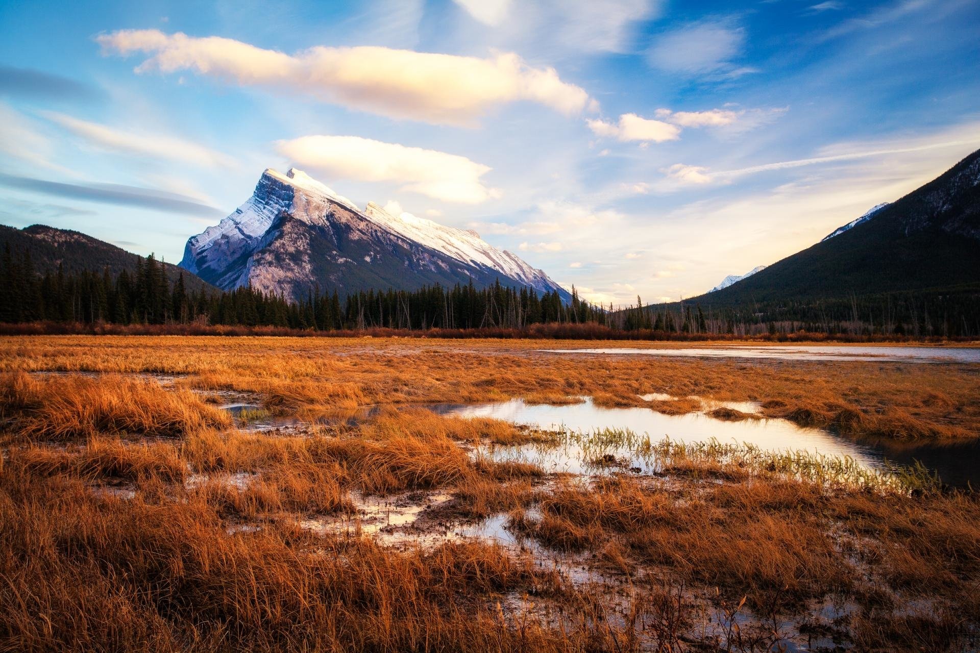 Vermilion Lakes, Banff National Park Wallpaper, 1920x1280 HD Desktop