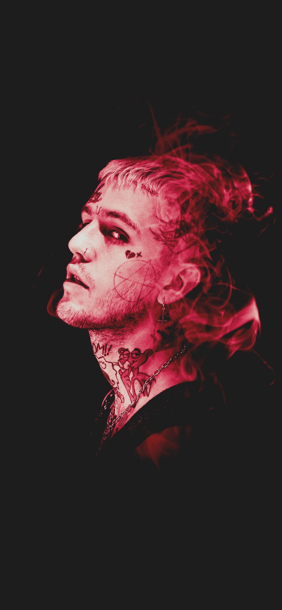 Lil Peep, Cartoon wallpapers, Popular backgrounds, Creative visuals, 1130x2440 HD Phone