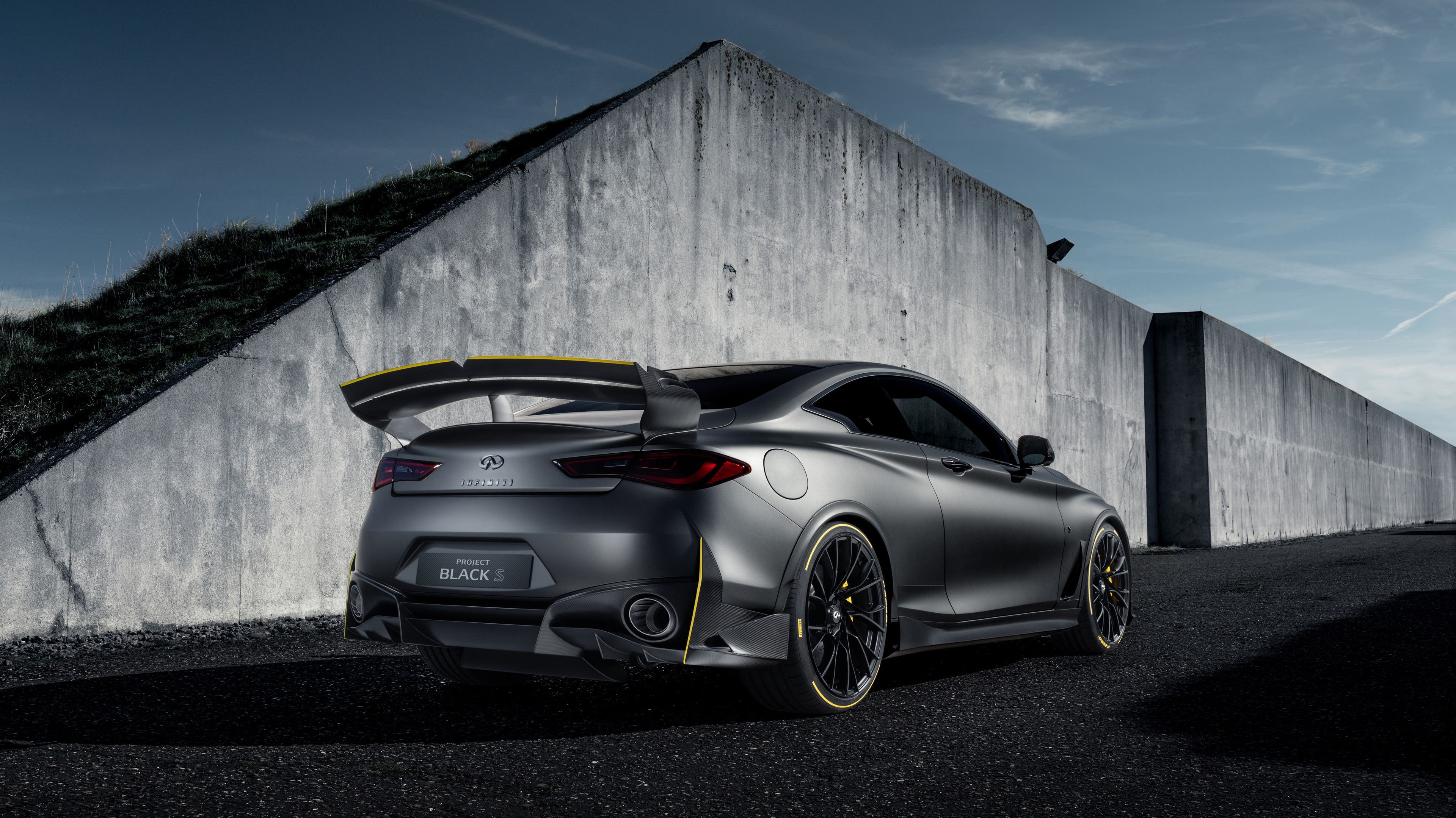 Infiniti Q60, project black, 4k wallpapers, car wallpaper, 3840x2160 4K Desktop