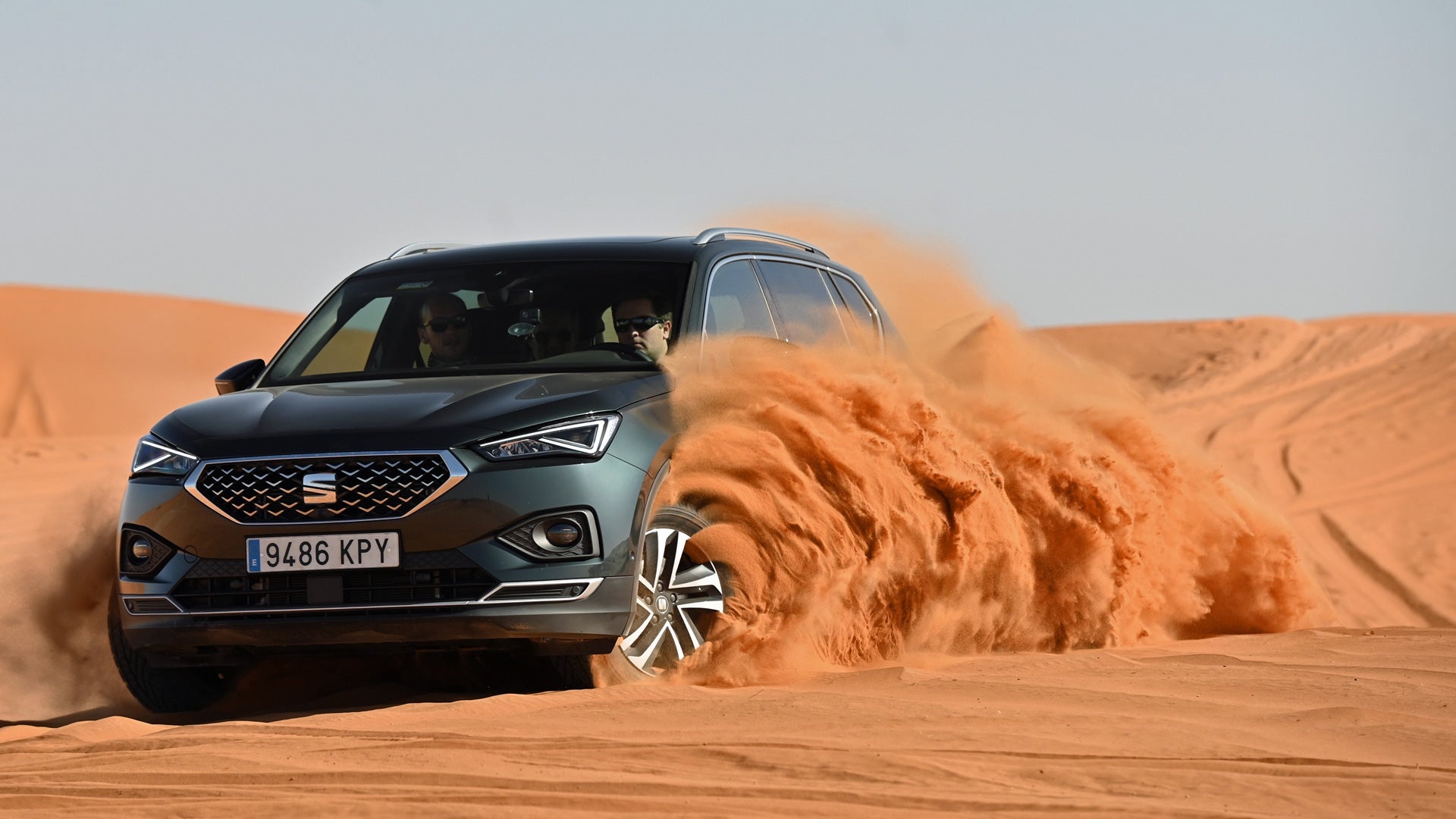 Seat Tarraco, Desert drive, Adventure, Off-road, 1920x1080 Full HD Desktop