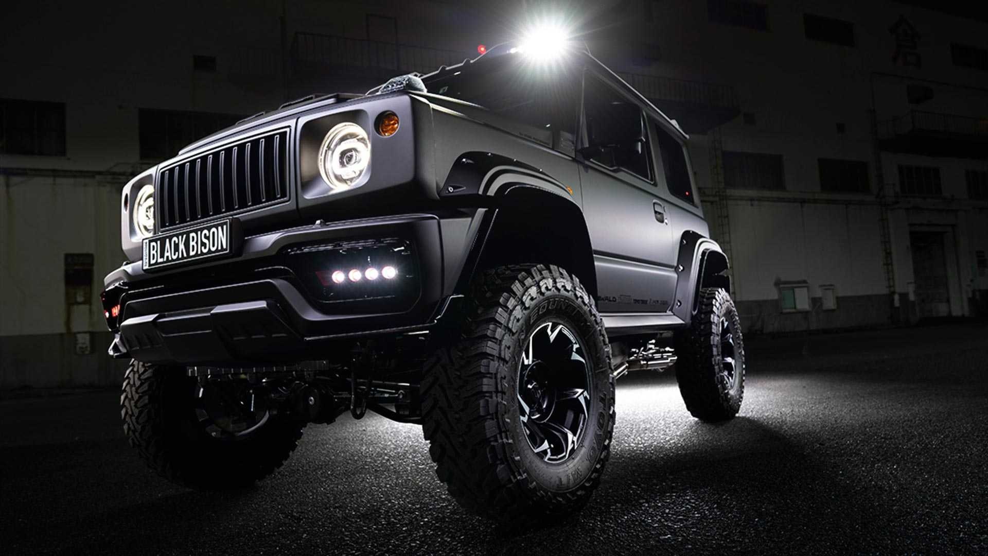 Suzuki Jimny, Black bison edition, Devilishly good looks, Stylish update, 1920x1080 Full HD Desktop