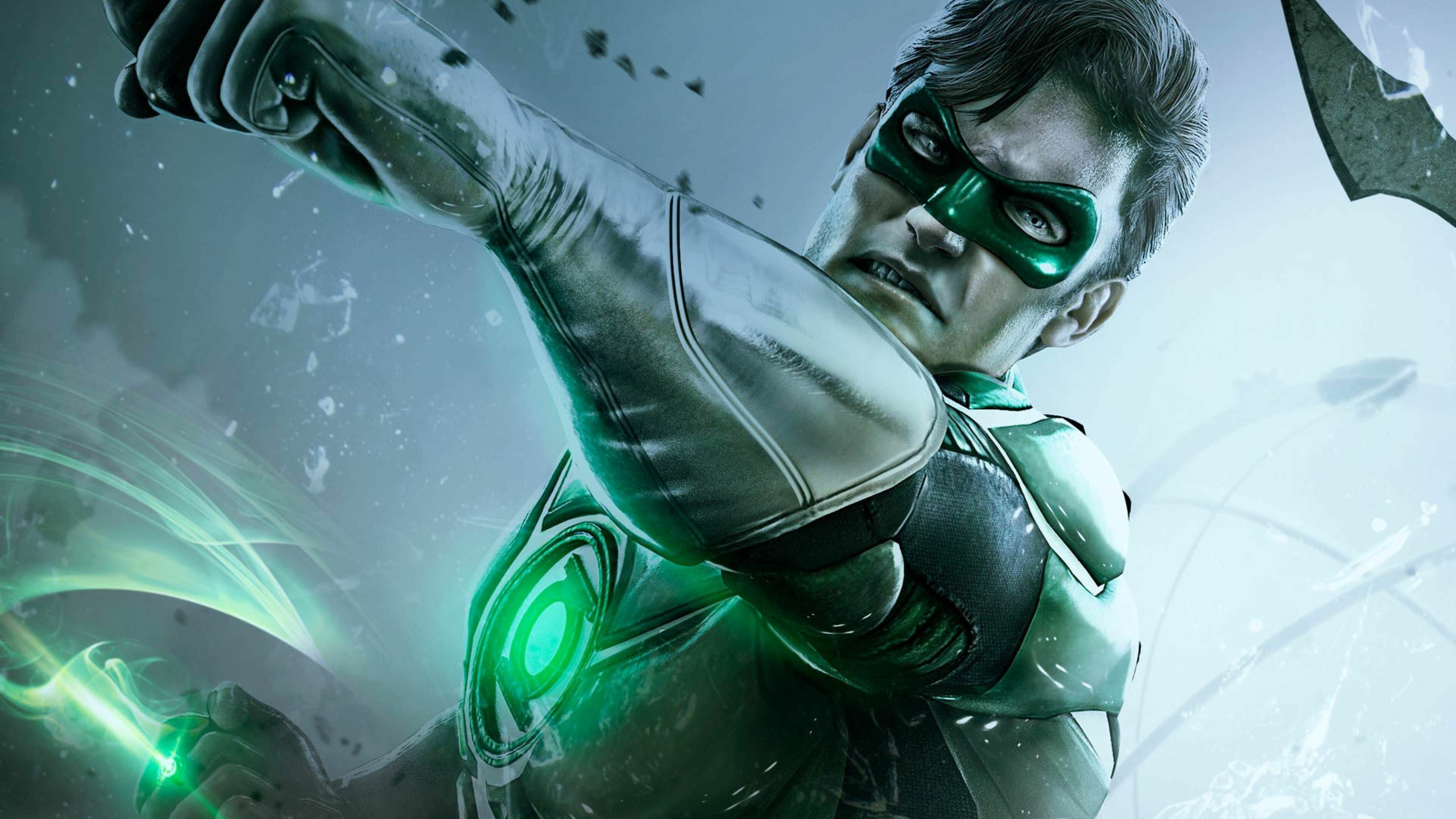 Injustice 2, Green Lantern Wallpaper, 3840x2160 4K Desktop