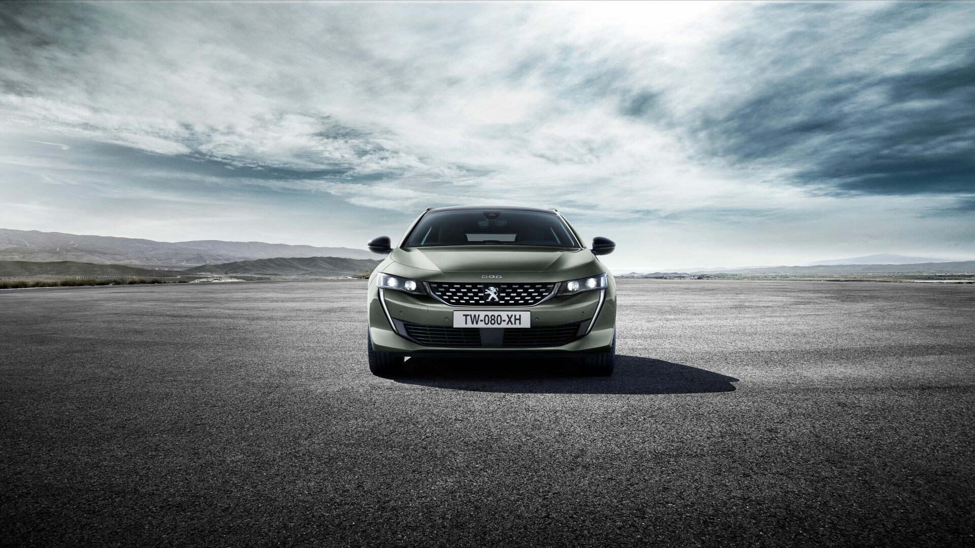 Peugeot 508 SW GT 2018, Premium estate car, Elegant styling, HD image wallpaper, 1920x1080 Full HD Desktop