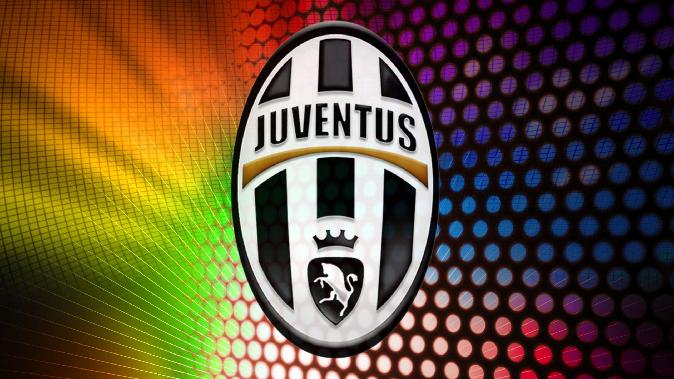 Juventus logo, Juventus players, Turin, Football club, 2560x1440 HD Desktop