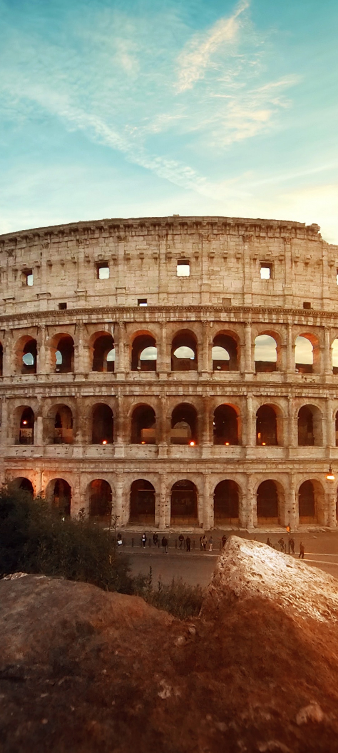 4K Colosseum wallpaper, Historical structure, Rome's pride, Incredible heritage, 1080x2400 HD Phone