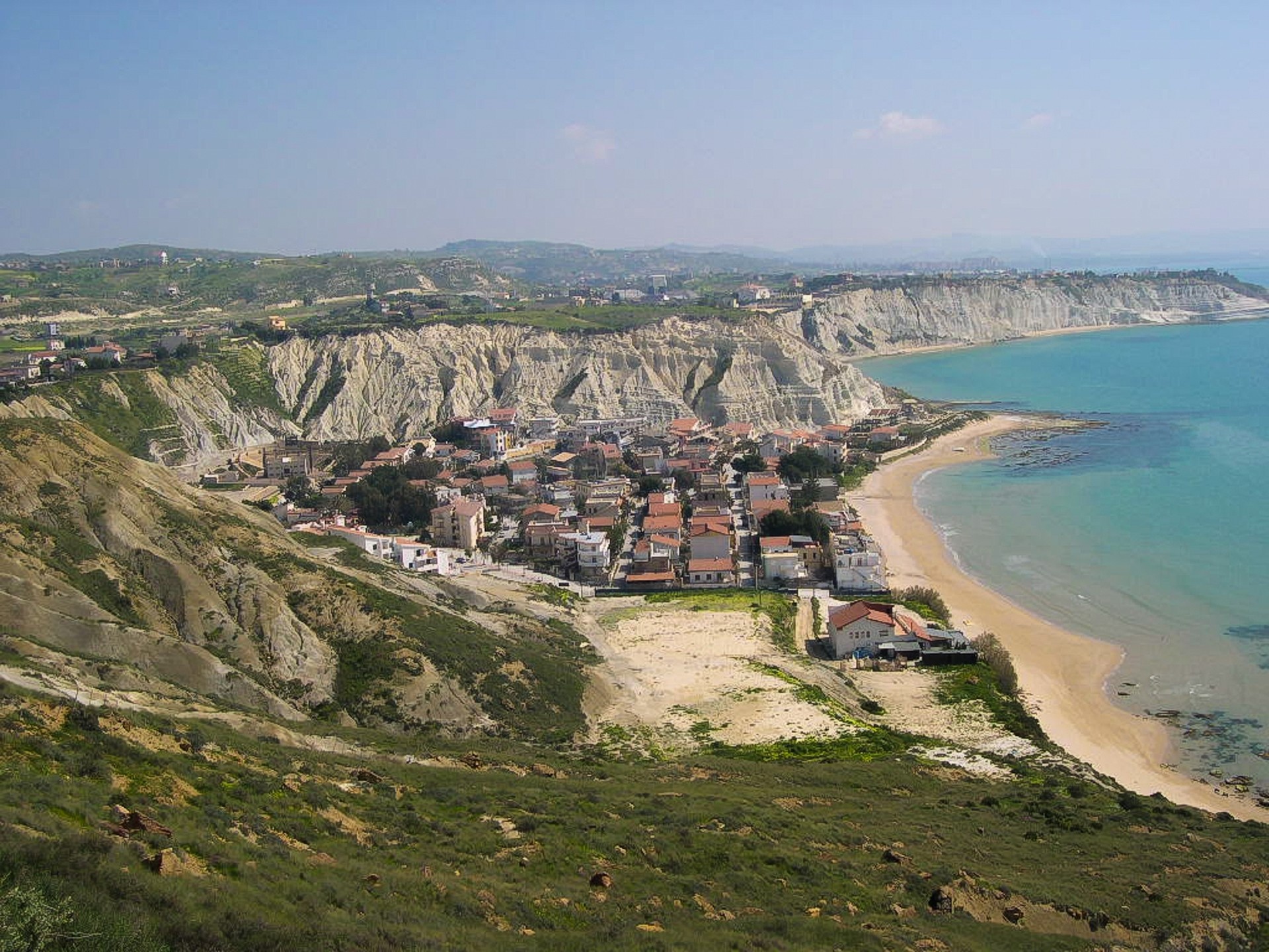 Scala dei Turchi Sicilia, Beloved landmark, Fai heritage, Tourist attraction, 1920x1440 HD Desktop