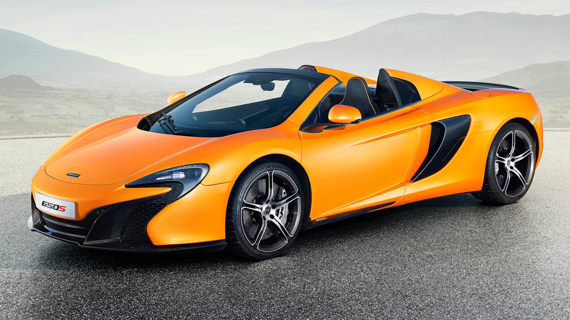 McLaren 650S Spider, Open-top thrill, Exhilarating performance, Stunning imagery, 1920x1080 Full HD Desktop