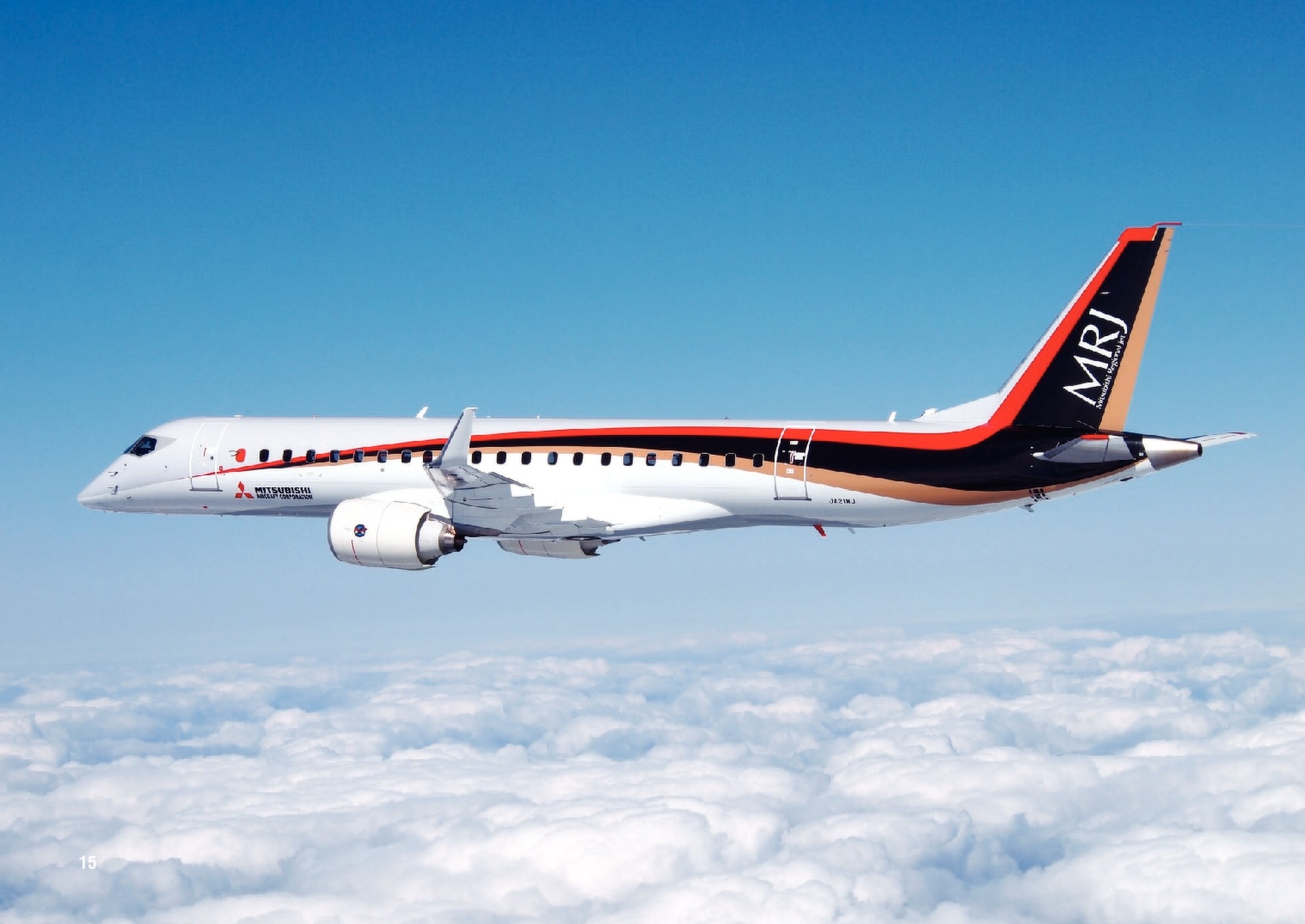 Mitsubishi Aircraft, MRJ brochure, Aviaexpo, Aircraft marketing, 2090x1480 HD Desktop