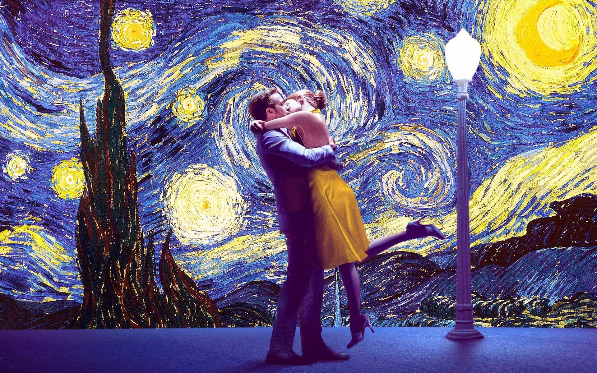 Starry Night, La La Land Wallpaper, 1920x1200 HD Desktop