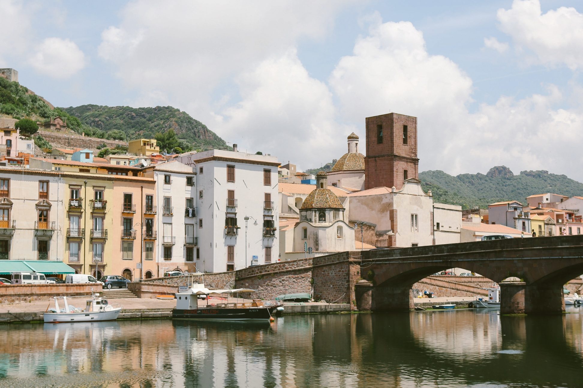 Bosa, Sardinian gem, Guidebook-like scenes, Visual delight, 1950x1300 HD Desktop