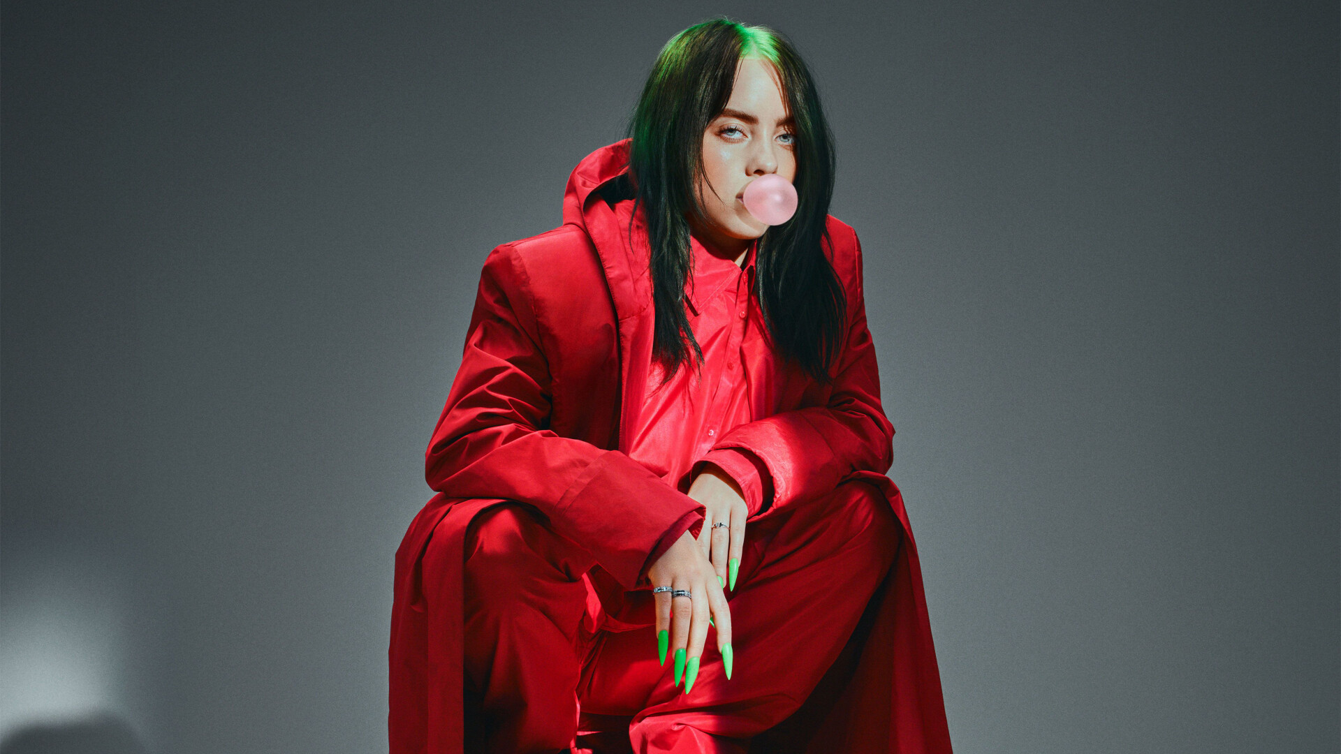 Billie Eilish, 2020, Wallpapers, On, 1920x1080 Full HD Desktop