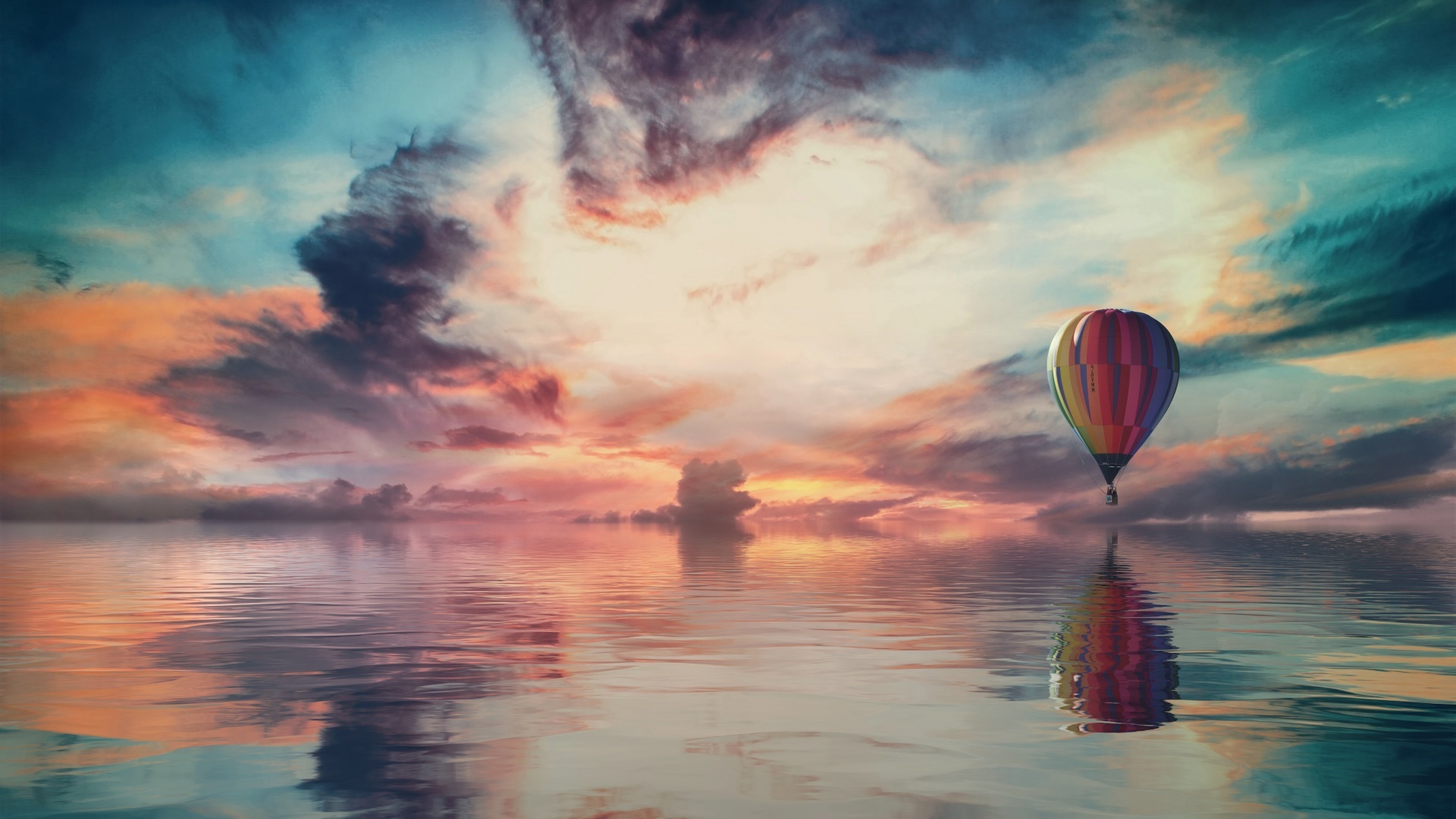 Hot Air Balloon, Nature, Wallpaper, KDE Store, 1920x1080 Full HD Desktop