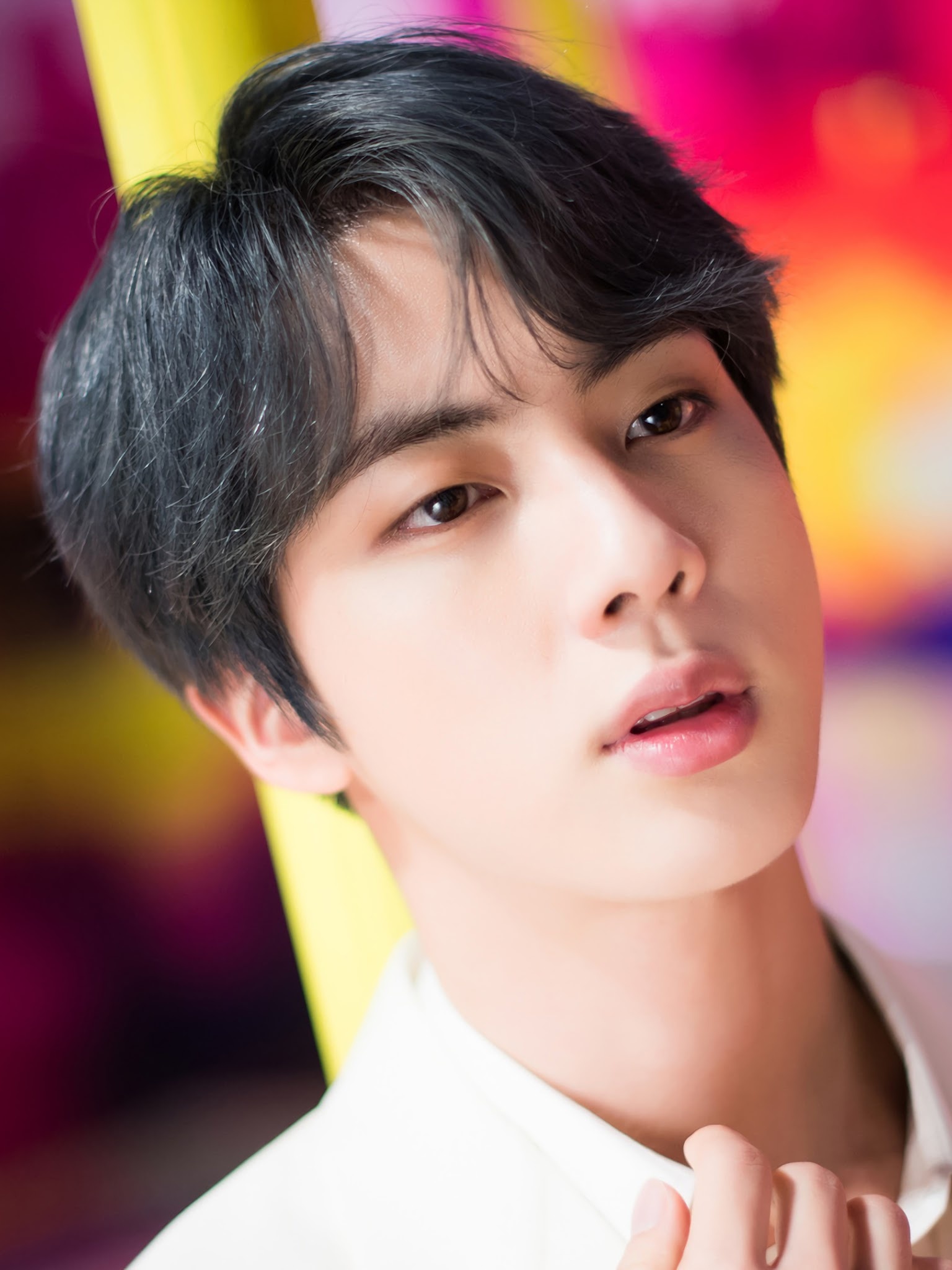 Jin (BTS), BTS member, Jugend mit Luv, 4K iPhone wallpaper, 1540x2050 HD Phone