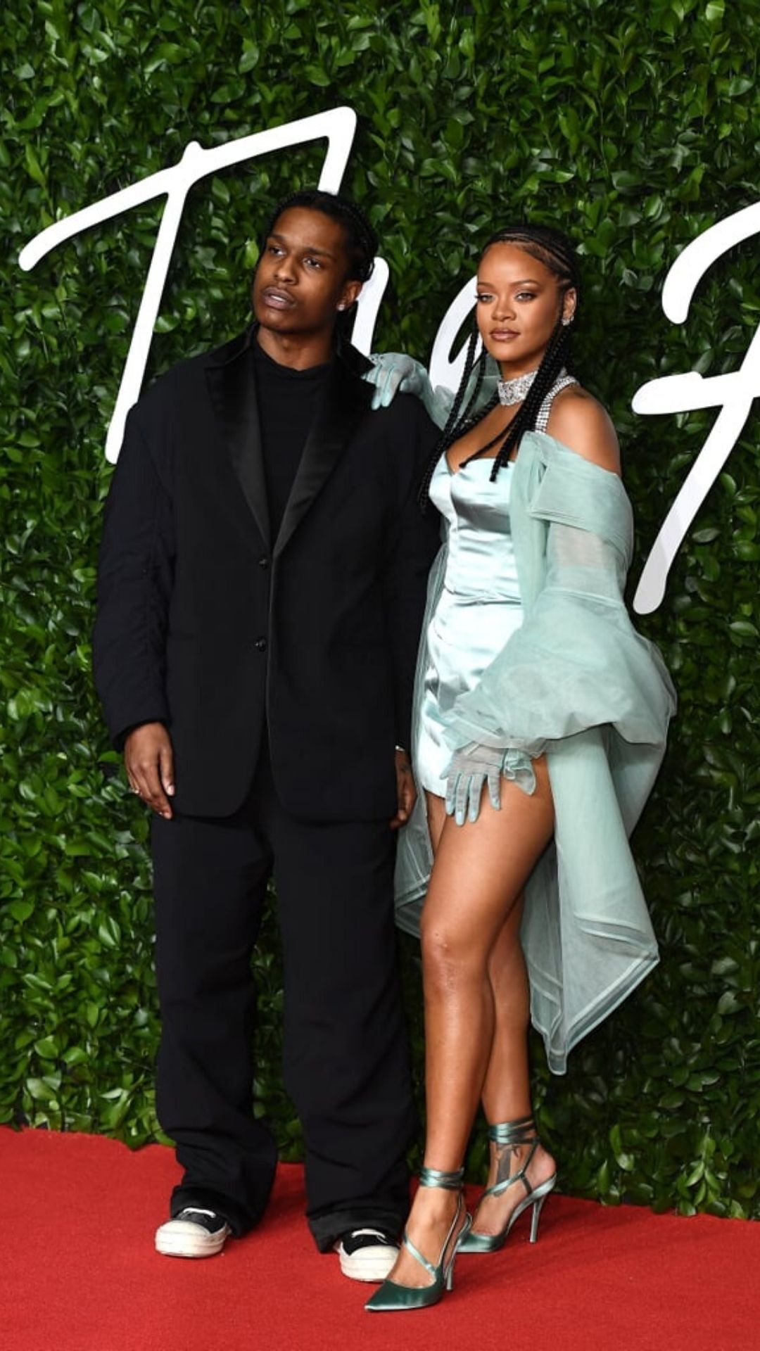 Rihanna and ASAP Rocky, Post-split, Hassan Jameel, Harper's Bazaar Arabia, 1080x1920 Full HD Phone