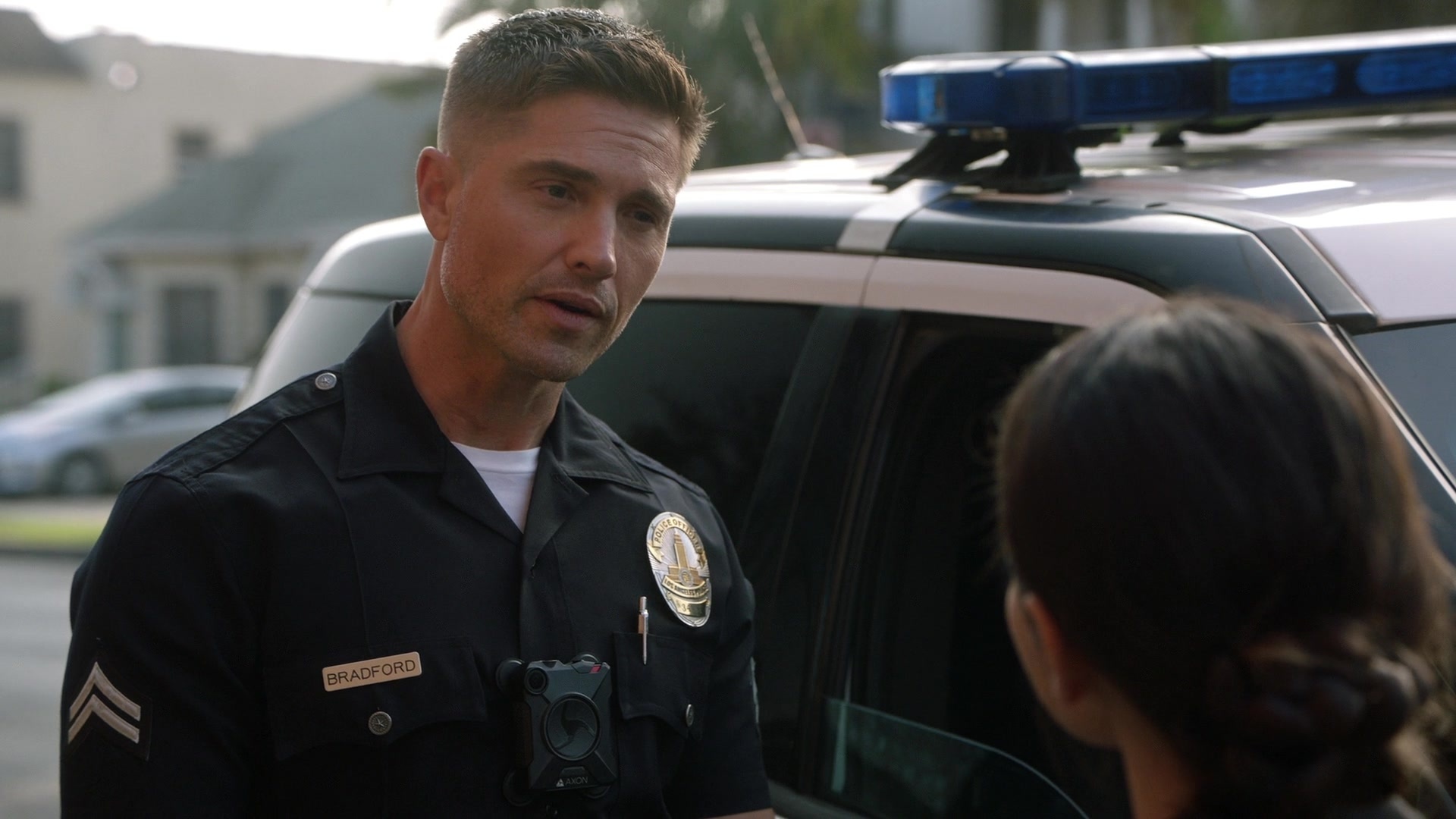 Axon Body Camera Of Eric Winter As Tim Bradford In The Rookie S03E02 1920x1080