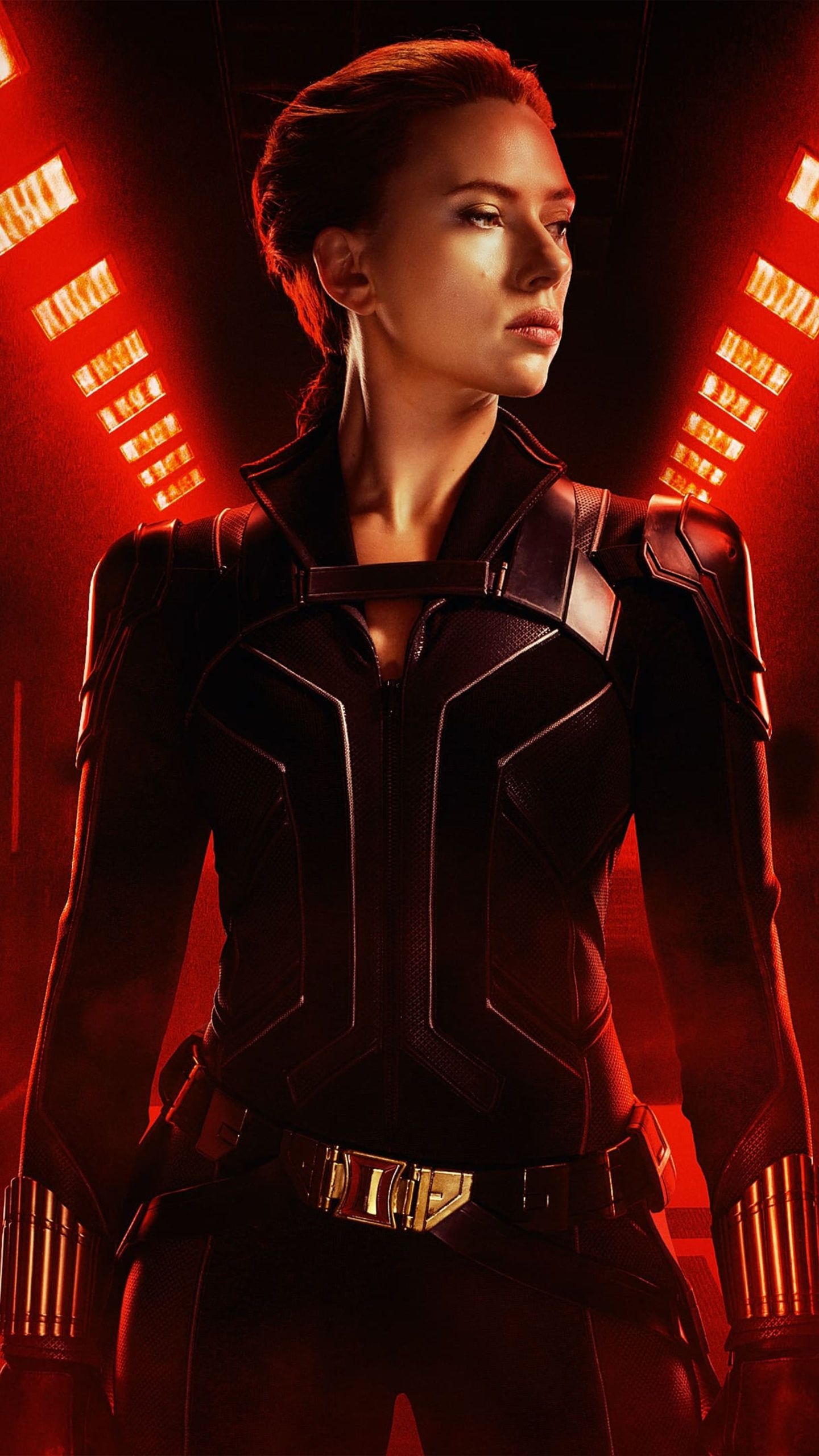 Scarlett Johansson, Black Widow mobile wallpaper, Celebs, 1440x2560 HD Phone