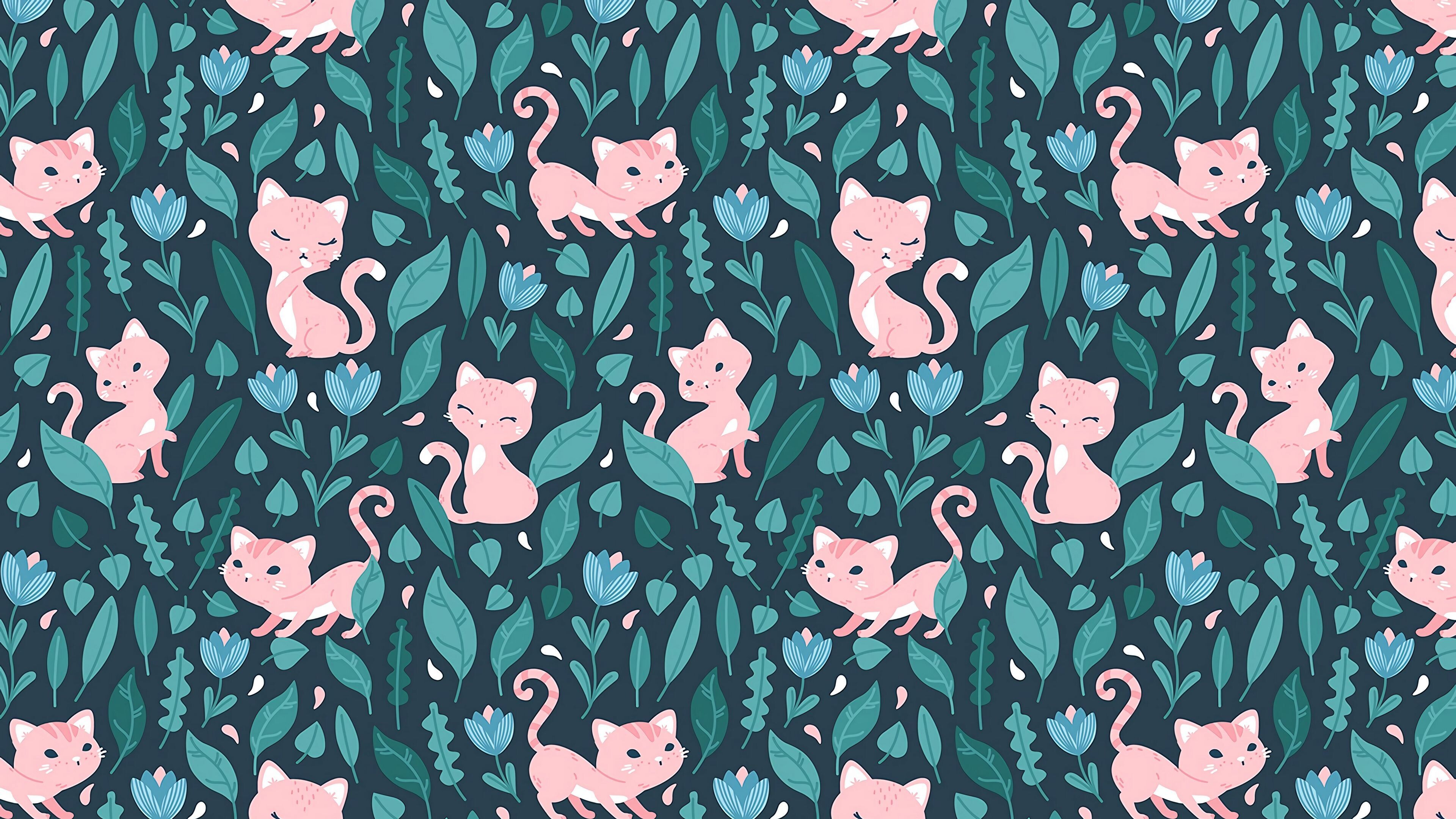 Cats, Girly Wallpaper, 3840x2160 4K Desktop