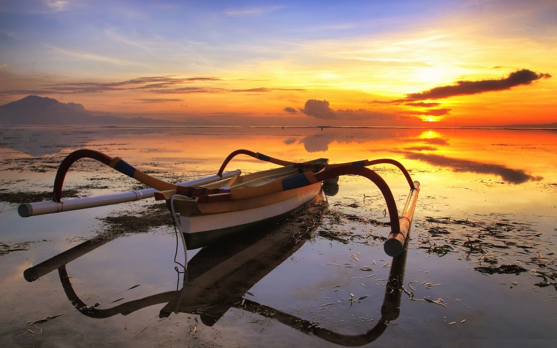 Fishing boat, Angler's paradise, Water adventures, Oceanic bounty, 1920x1200 HD Desktop