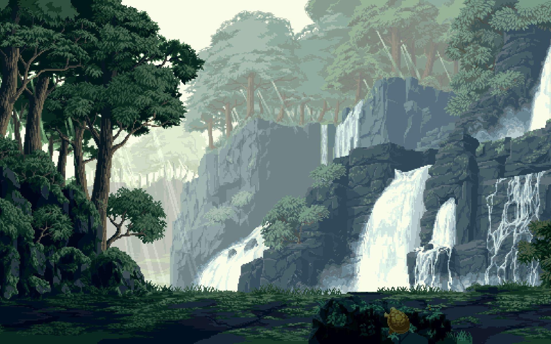 Lofi Forest Wallpaper 1920x1200