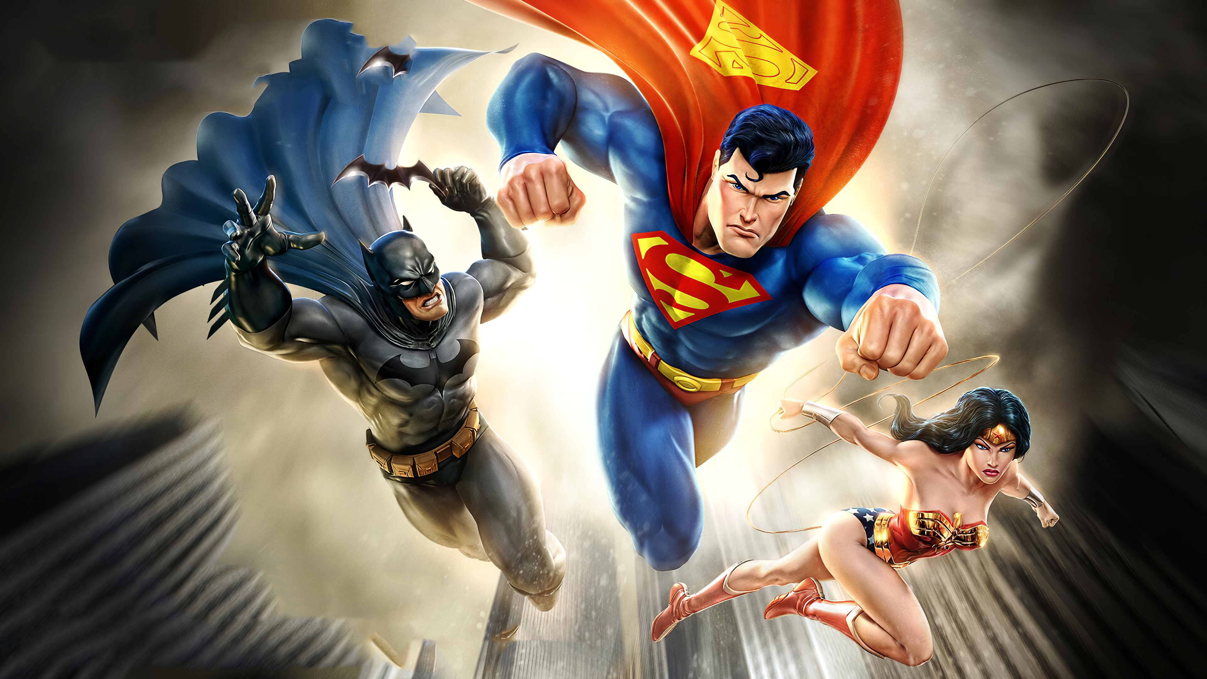 2020 DC Universe 4K HD, Superhero wallpapers, High-resolution images, Epic superhero battles, 3840x2160 4K Desktop