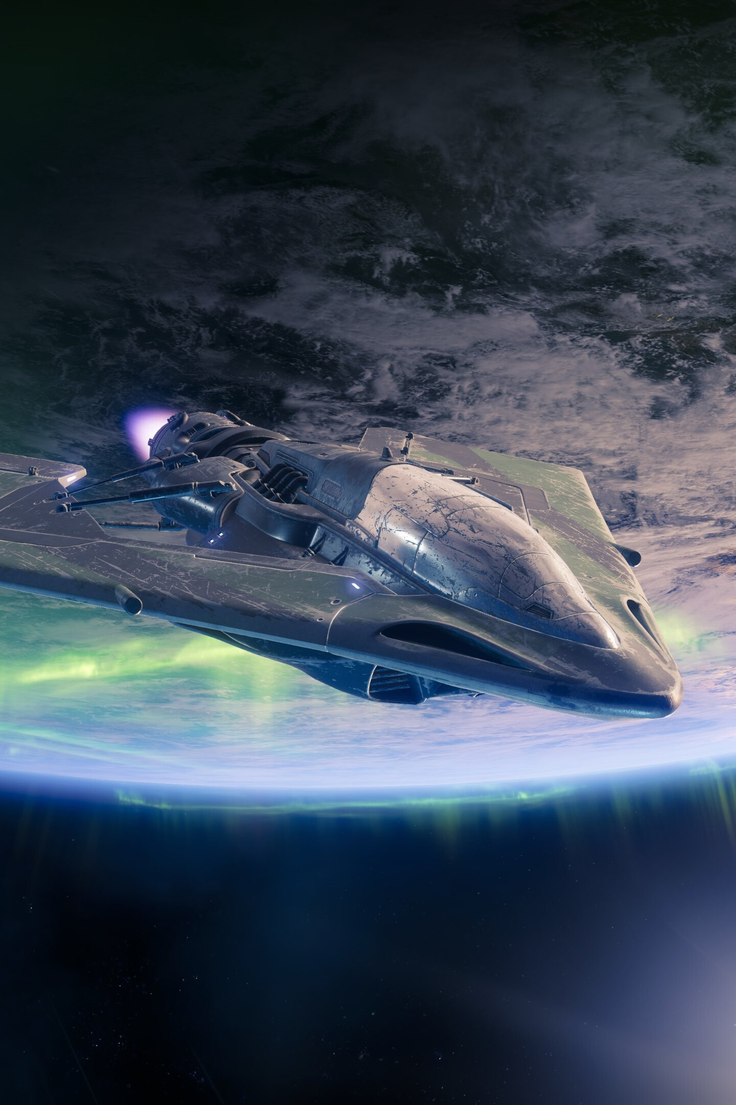 Destiny 2 spaceship, QHD image, Samsung Galaxy S6, LG G4, 1440x2160 HD Phone