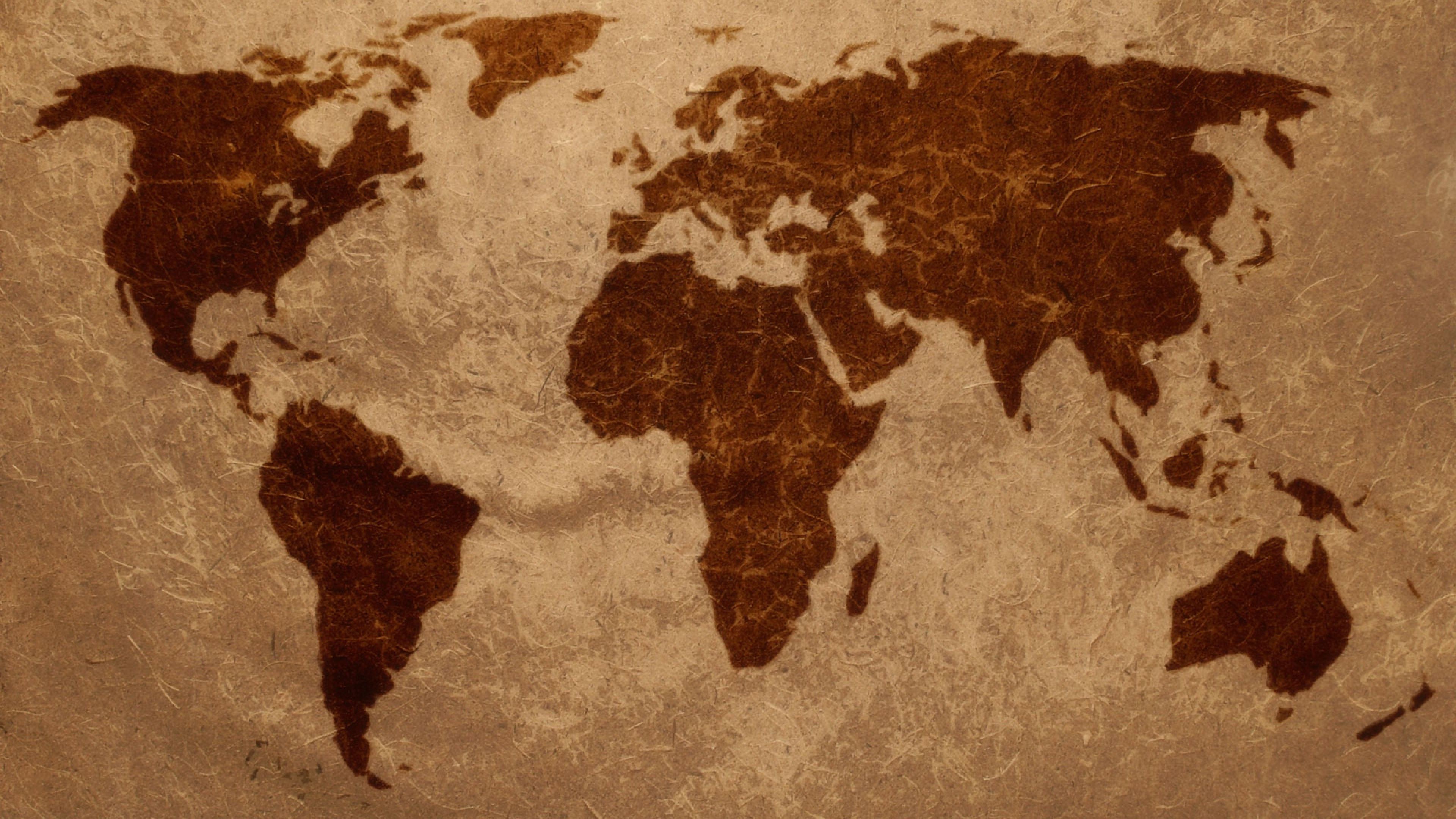 Globe world map, UHD TV wallpaper, Travel inspiration, Global connectivity, 3840x2160 4K Desktop