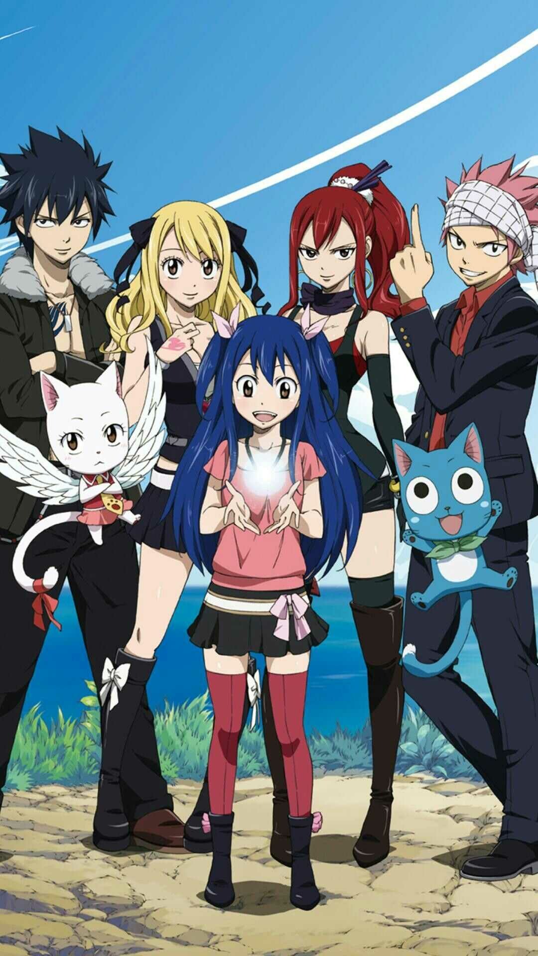 Fairy Tail Wallpaper, Guild Emblem, Epic Moments, Anime, 1080x1920 Full HD Phone