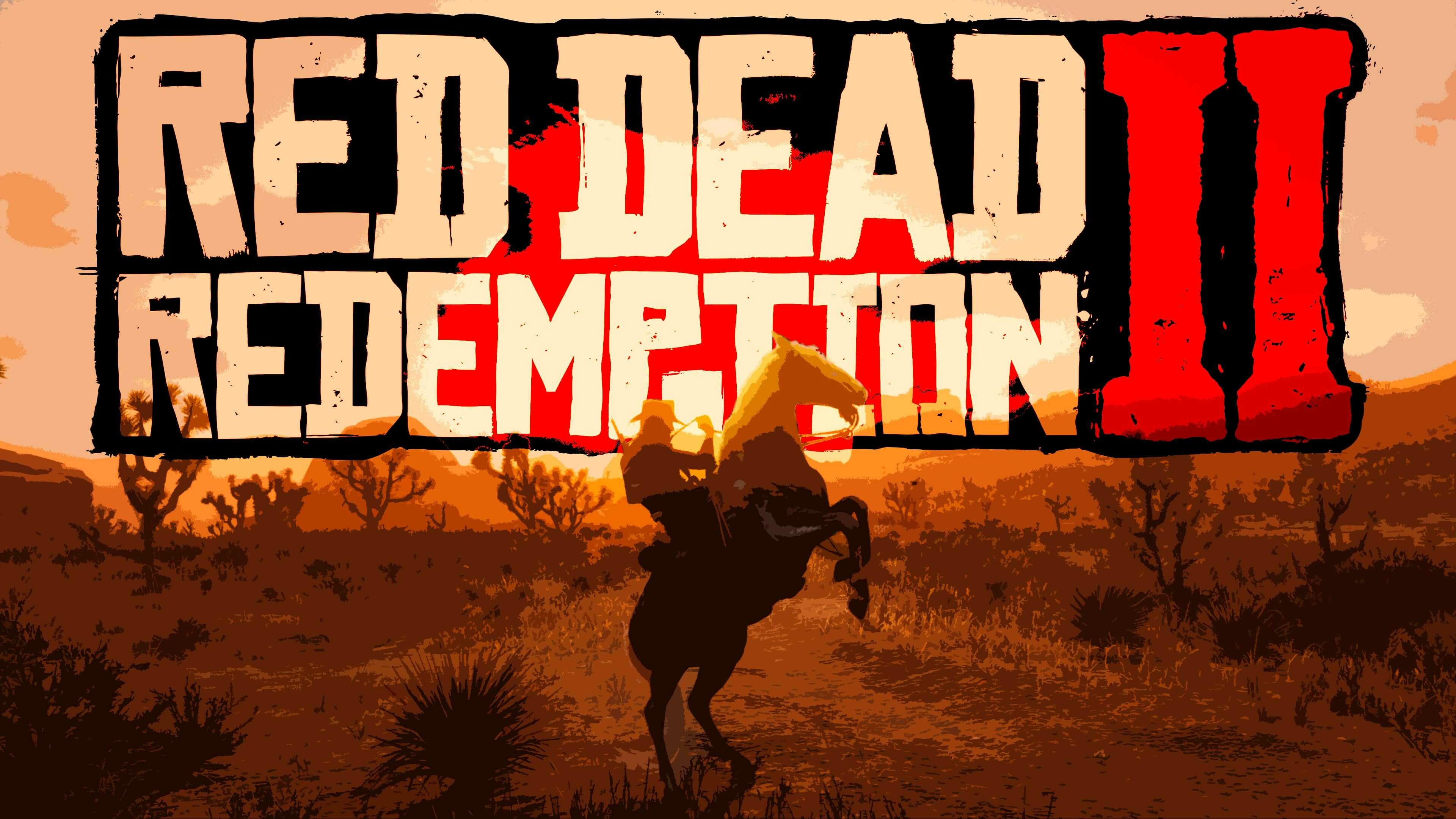 Poster, Red Dead Redemption Wallpaper, 3840x2160 4K Desktop