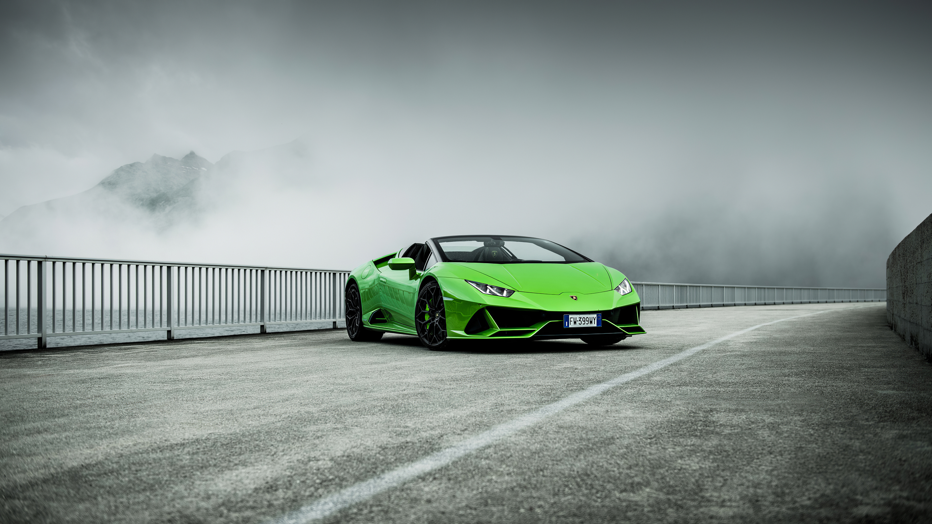 Lamborghini Huracan Evo Spyder, 2020 4K HD cars, 3840x2160 4K Desktop