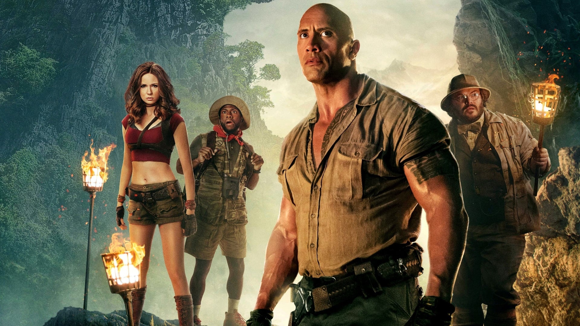 Jumanji Welcome to the Jungle, Movie backdrops, TMDb, 1920x1080 Full HD Desktop